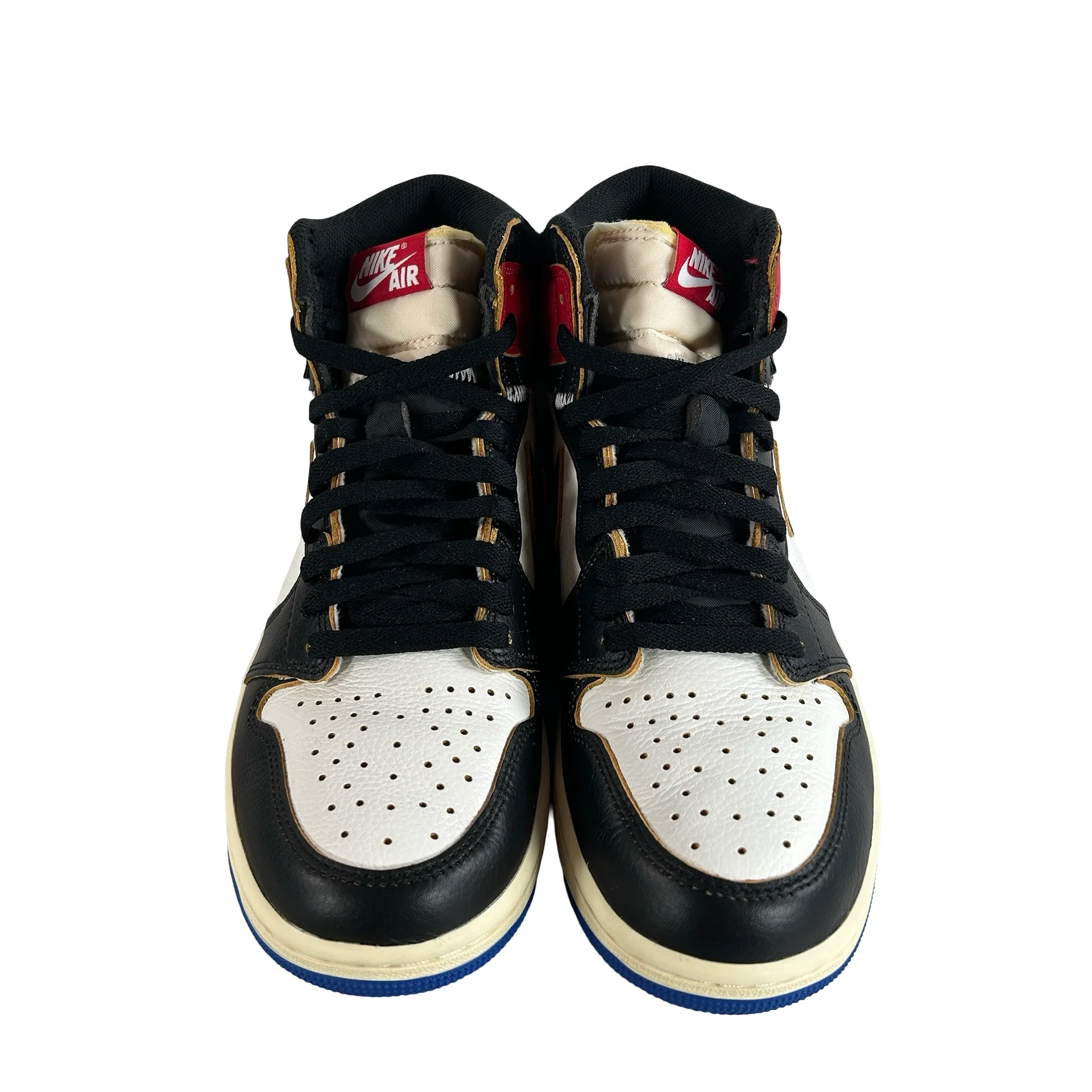 IO7847 002 Jordan 1 Retro High OG SP Fragment x Union LA Varsity Red Sport Royal [USED] - 9.5 M (Used2) - Image 2