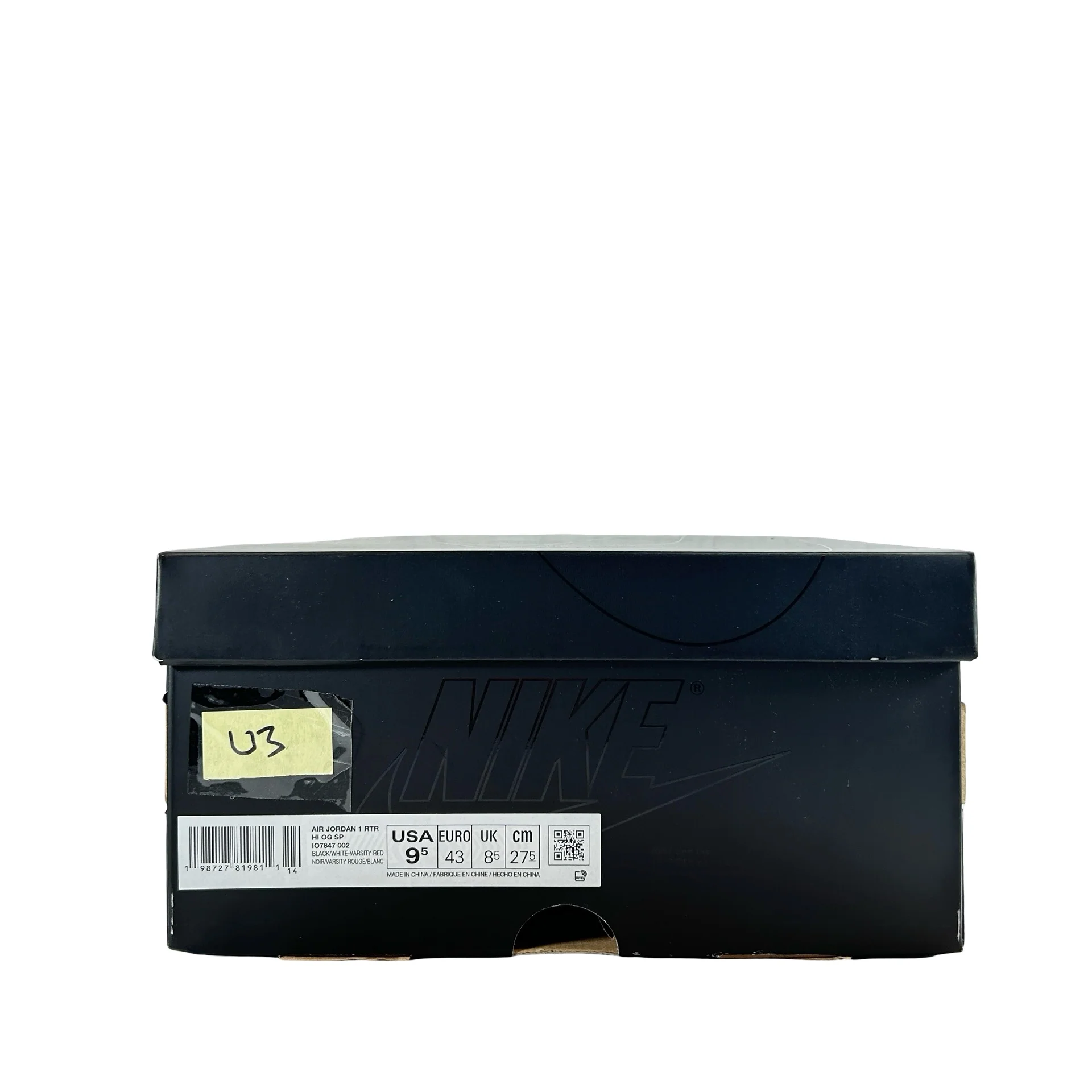 IO7847 002 Jordan 1 Retro High OG SP Fragment x Union LA Varsity Red Sport Royal [USED] - 9.5 M (Used3) - Image 7