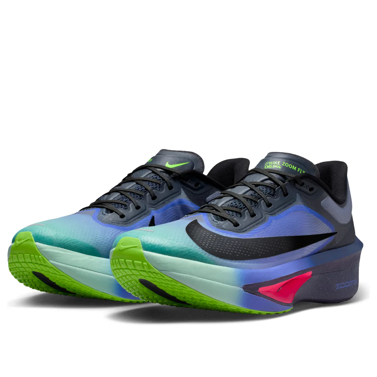 IO9572 400 Nike Zoom Fly 6 Glam Dark Obsidian Emerald - Image 5