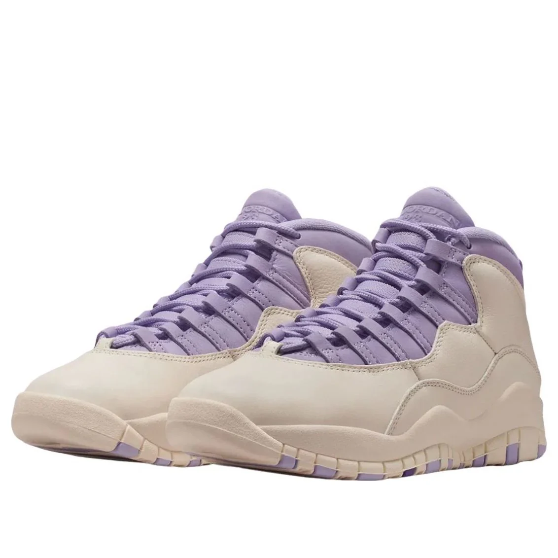 IQ0388 101 Air Jordan 10 Retro Hydrangeas (Women's) - Image 2