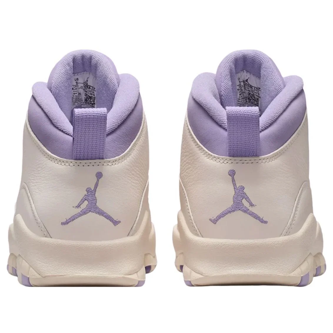 IQ0388 101 Air Jordan 10 Retro Hydrangeas (Women's) - Image 4