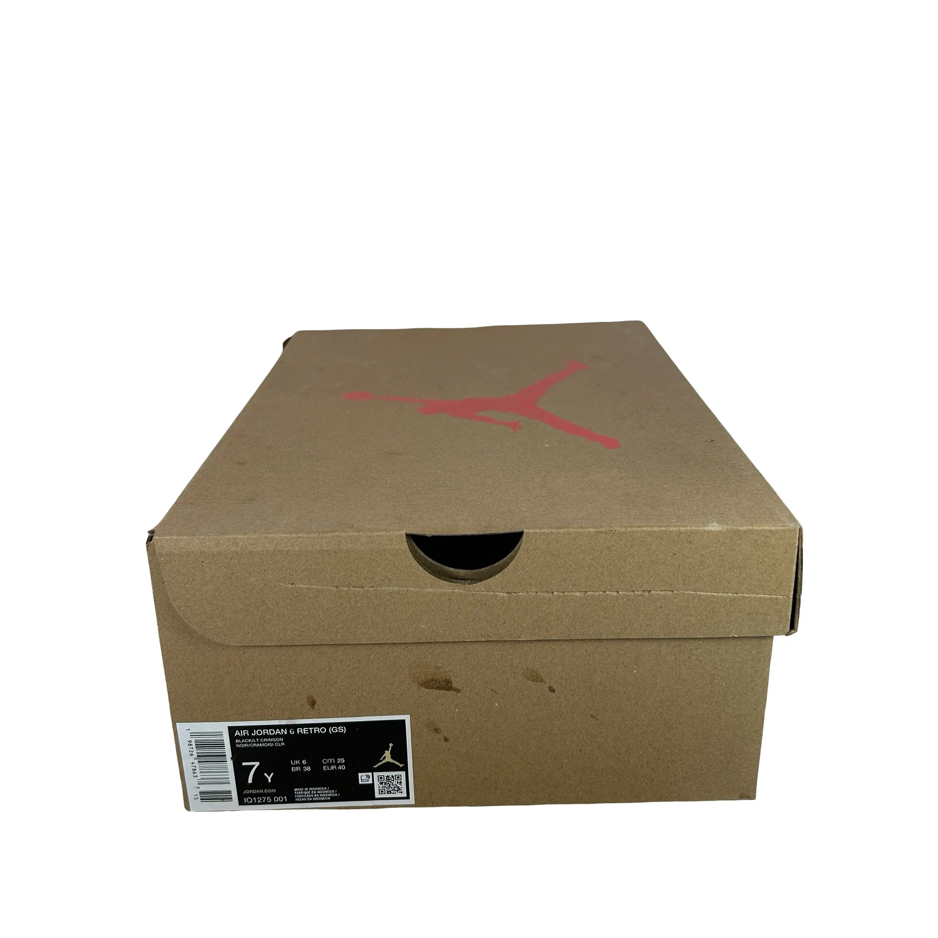 IQ1275 001 Air Jordan 6 Retro Infrared Salesman (GS) [USED] - 7 Y (Used) - Image 7
