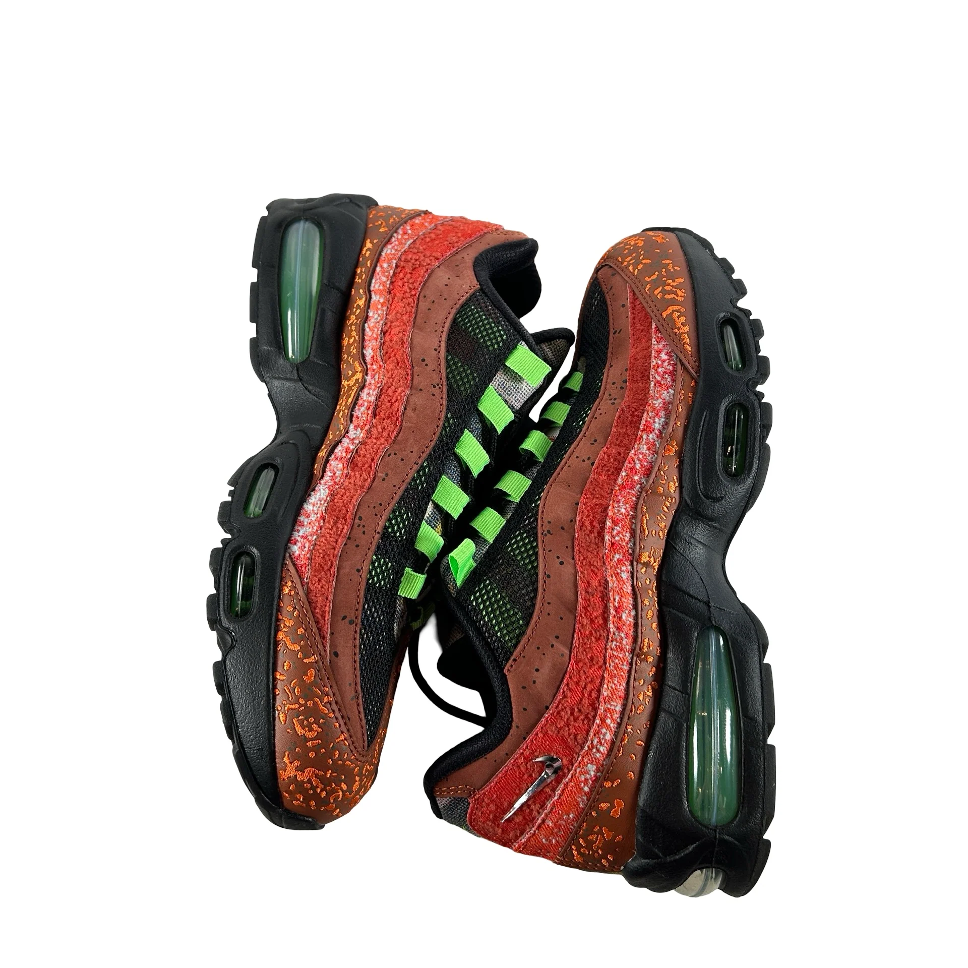 IQ5755 200 Nike Air Max 95 Big Bubble Family Reunion Hong Kong [USED] - 8.5 M (Used) (No Box) - Image 4