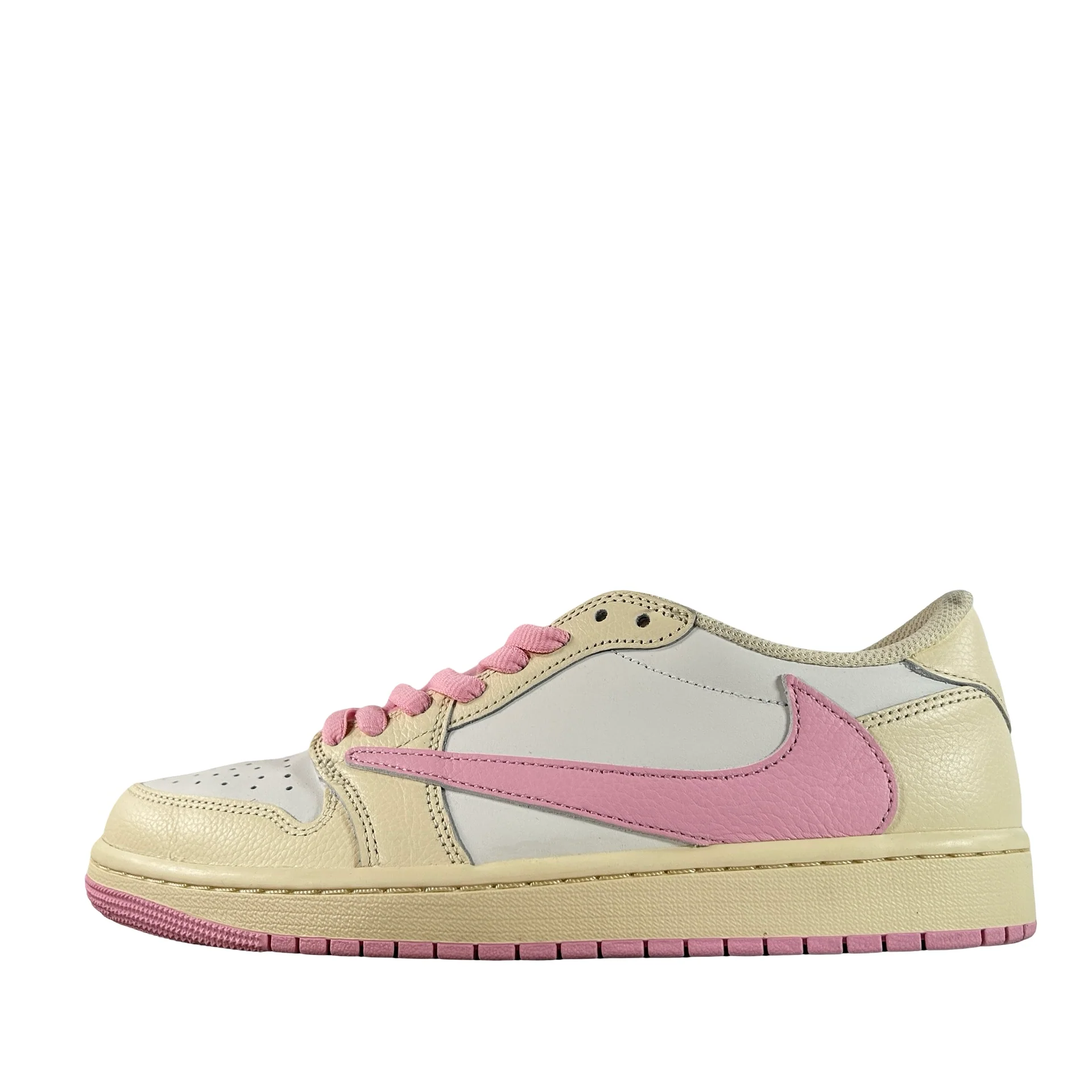 IQ7604 100 Jordan 1 Retro Low OG SP Travis Scott Shy Pink [USED] - 9 M (Used2)