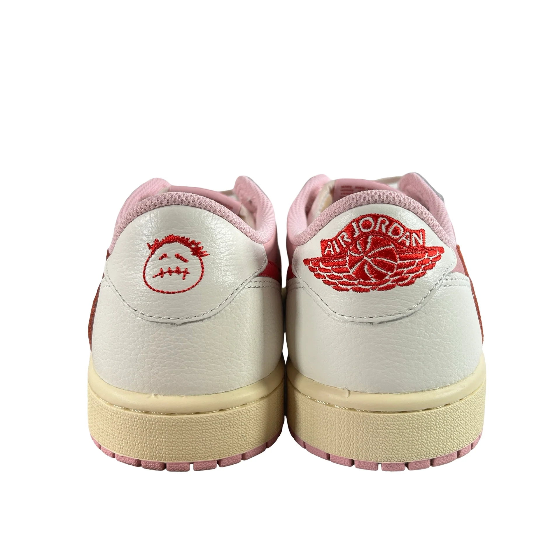 IQ7604 101 Jordan 1 Retro Low OG SP Travis Scott Sail Tropical Pink [USED] - 9.5 M (Used) - Image 3