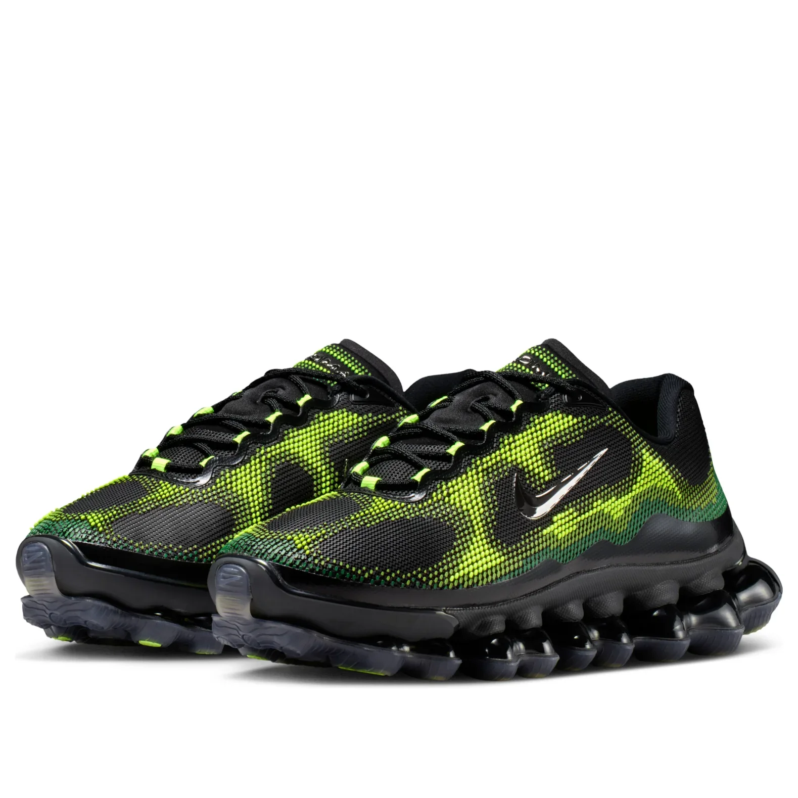 IQ7634 001 Nike Air Liquid Max Black Green Apple - Image 3
