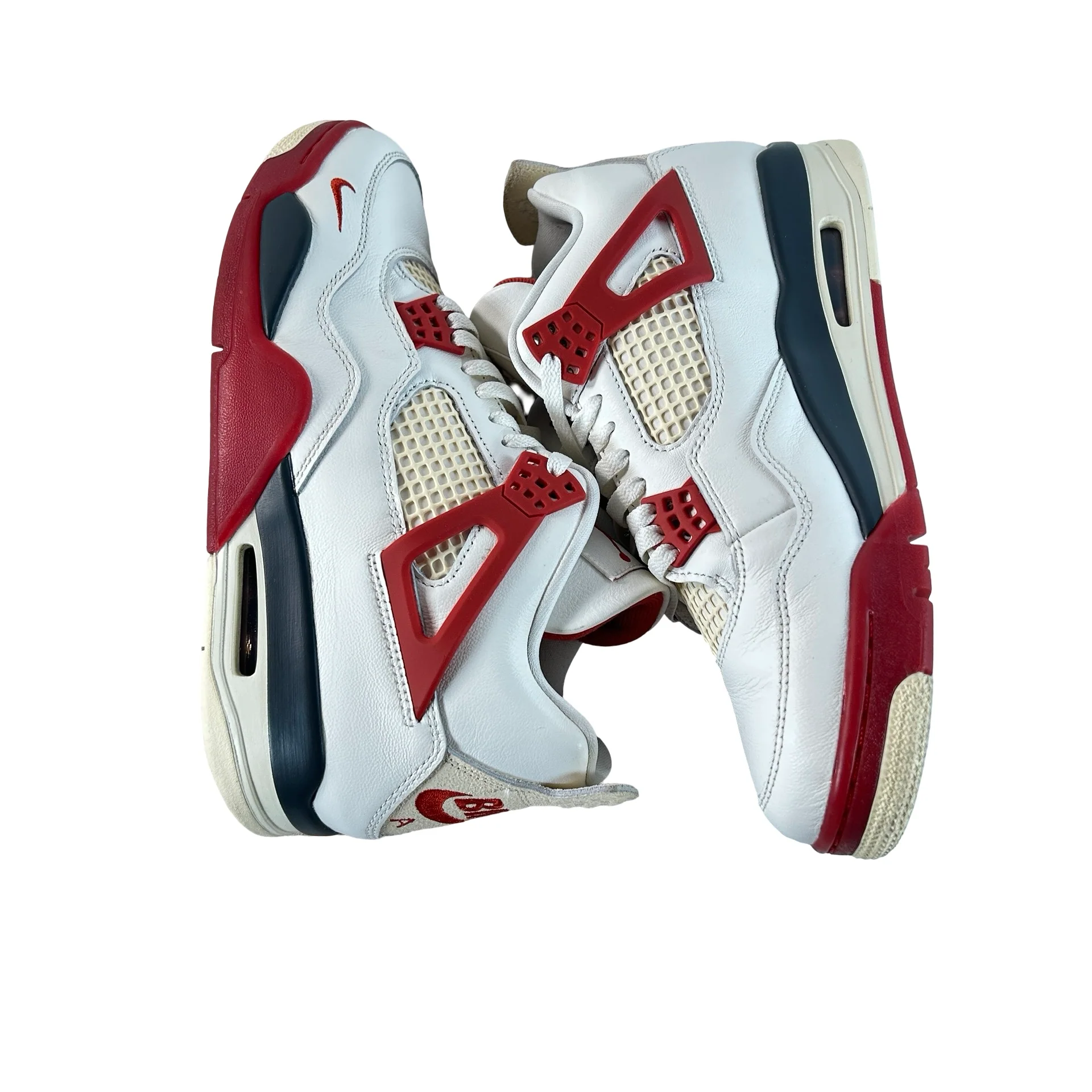 IQ8055 100 Air Jordan 4 Retro OG Nigel Sylvester Brick After Brick [USED] - 9.5 M (Used) (No Box) - Image 4