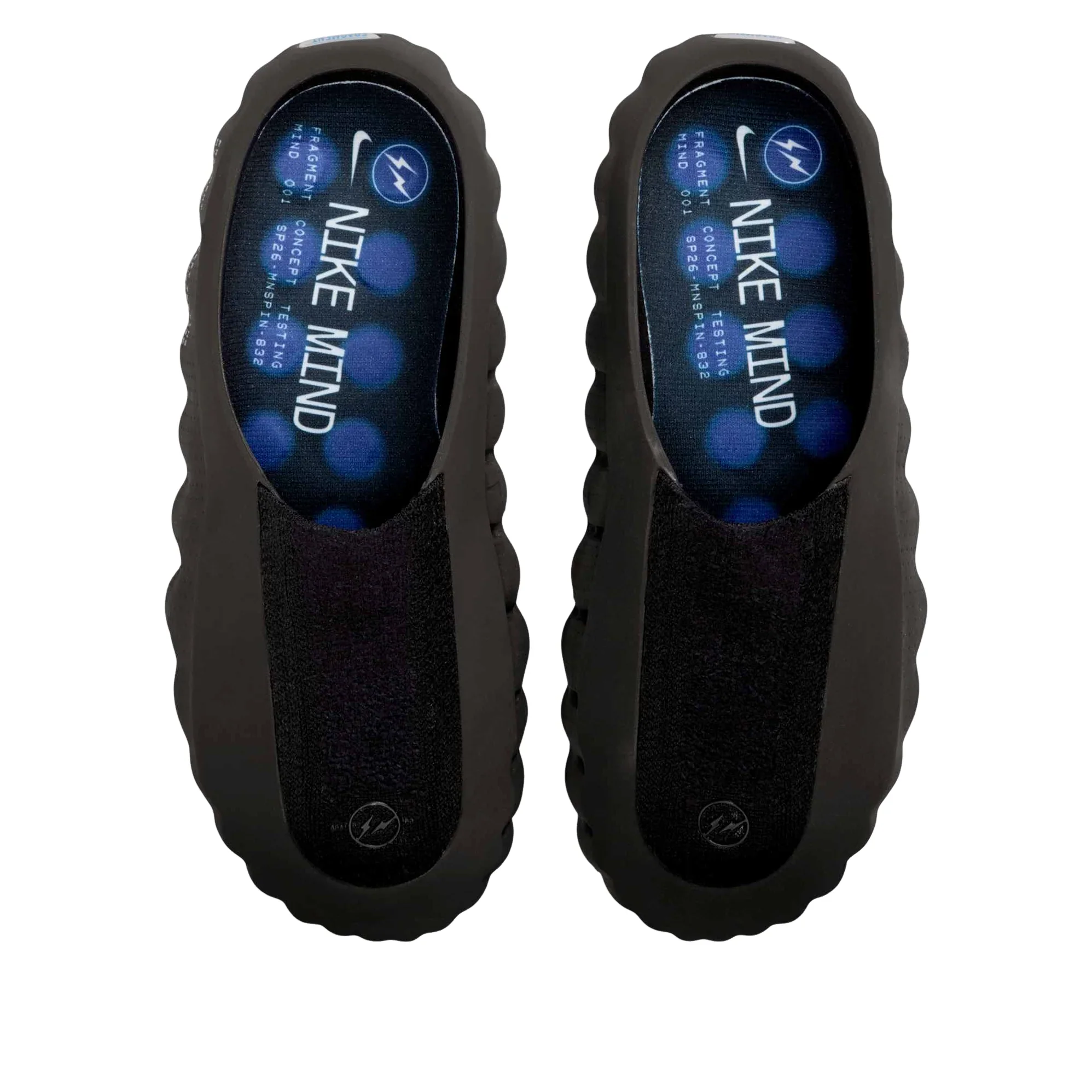 IQ8502 001 Nike Mind 001 Slide Fragment Black - Image 3