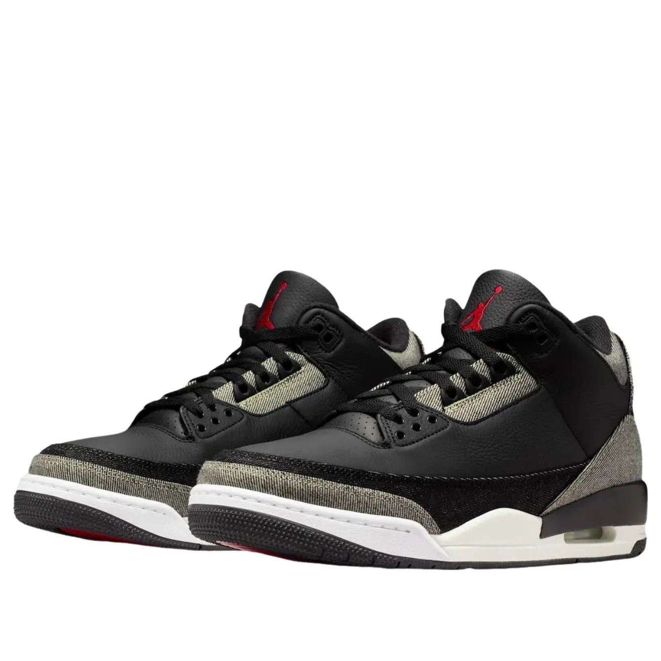 IR0914 400 Air Jordan 3 Retro Levi’s Black - Image 2
