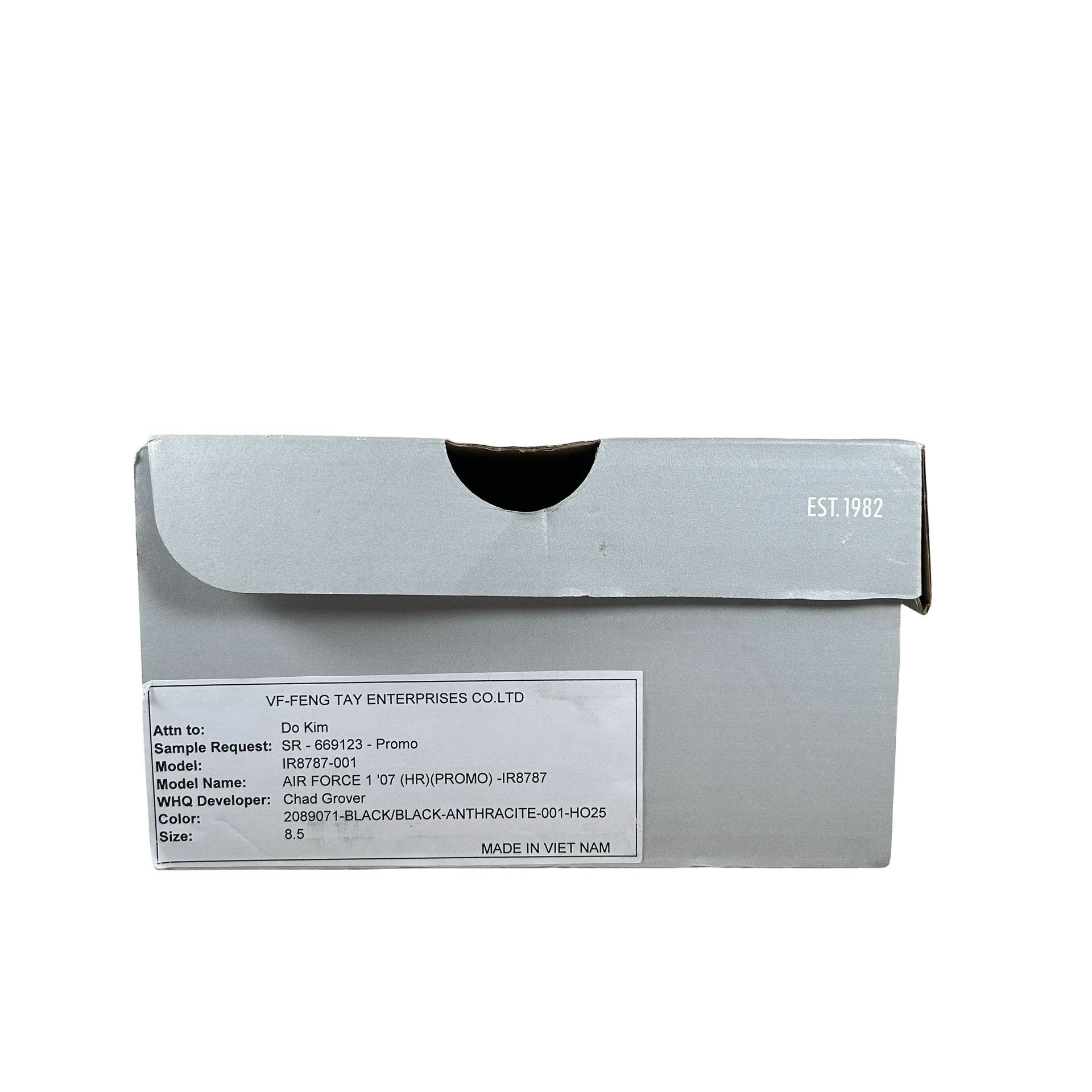 IR8787 001 Nike Air Force 1 Low '07 Homerun NYC Promo [USED] - 8.5 M (Used) - Image 7