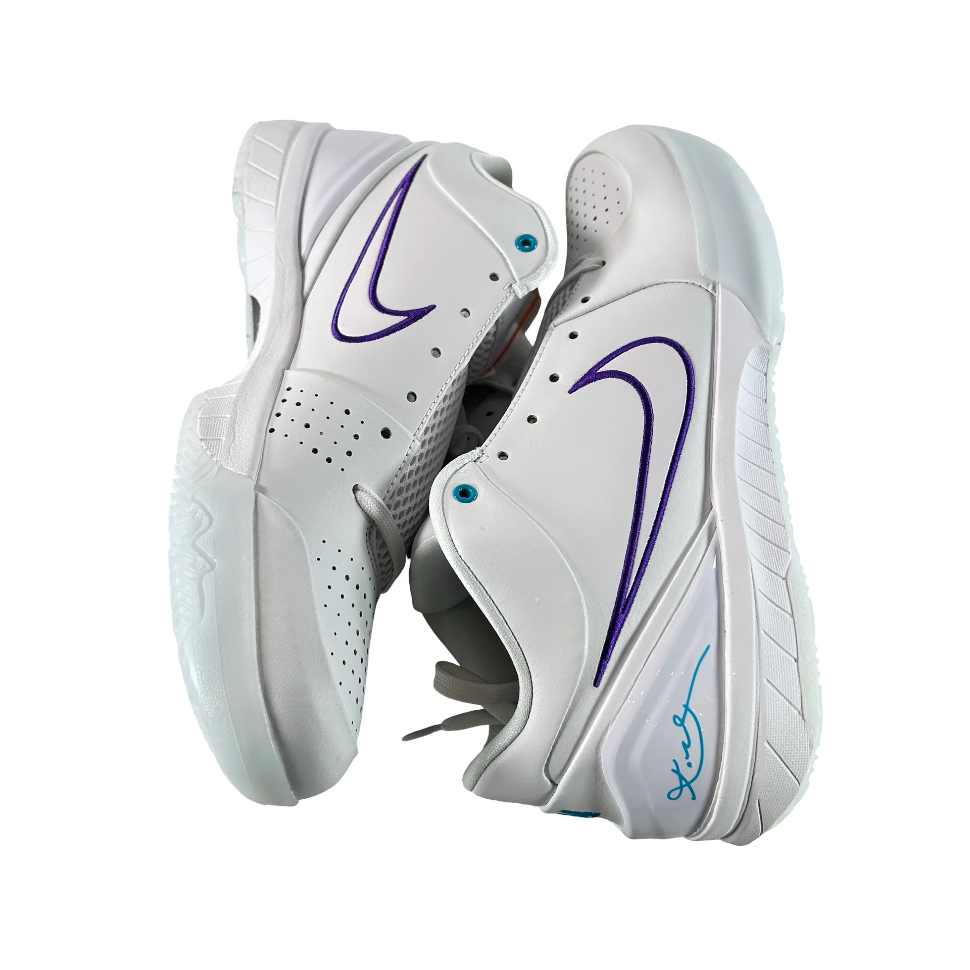 IV6585 900 NETS Nike Kobe 4 Protro Draft Day Pack New Jersey Nets (Opened Packaging) - Image 6