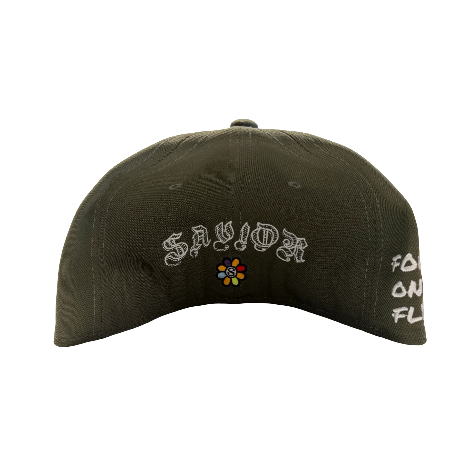 Jae Tips X Savior 59FIFTY Fitted Crown Olive - Las Vegas - Image 2