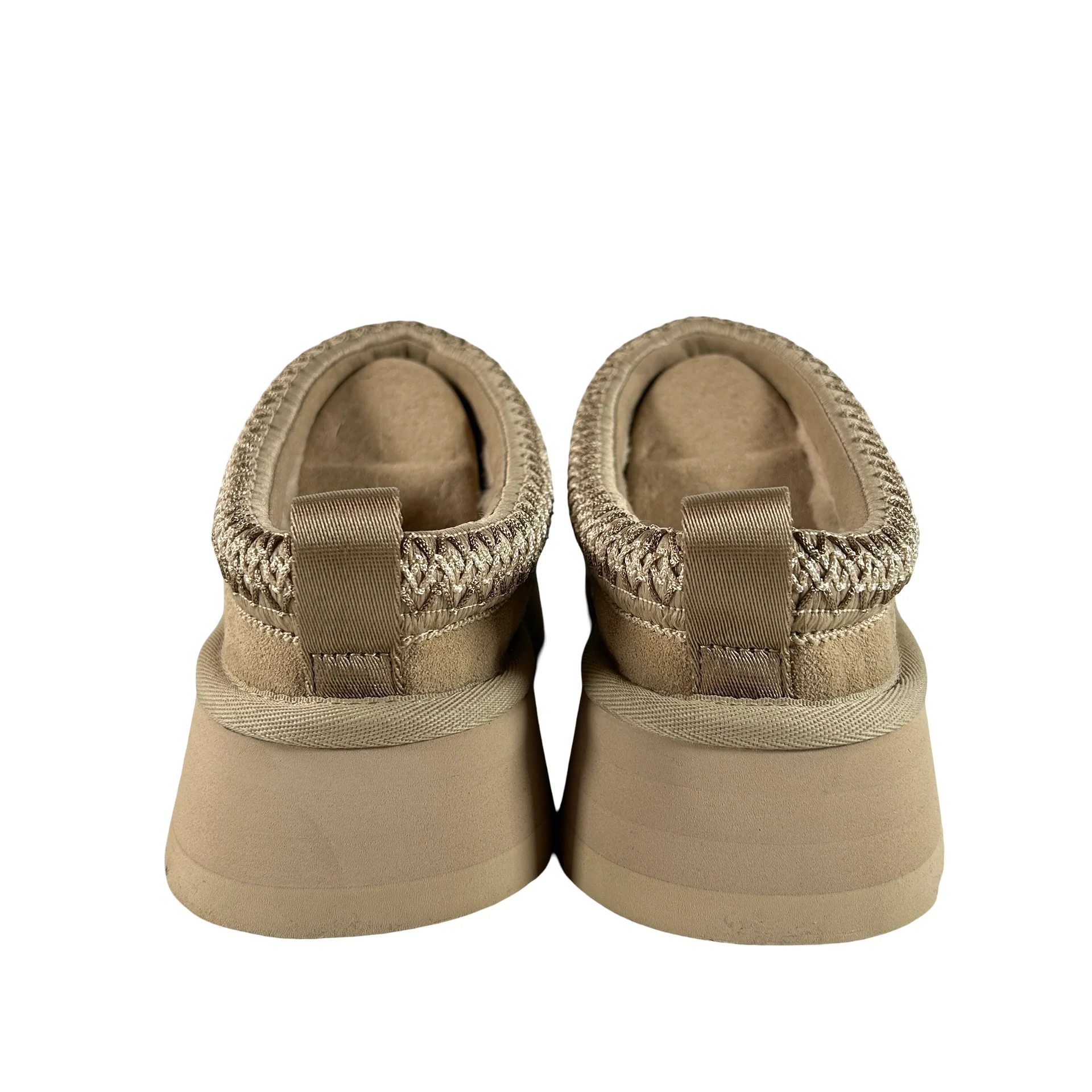 JonBoy x UGG Tazz Slipper Mustard Seed Erewhon Palm Trees (Women's) [CONDITIONAL] - 8 W (Replace Box) - Image 3