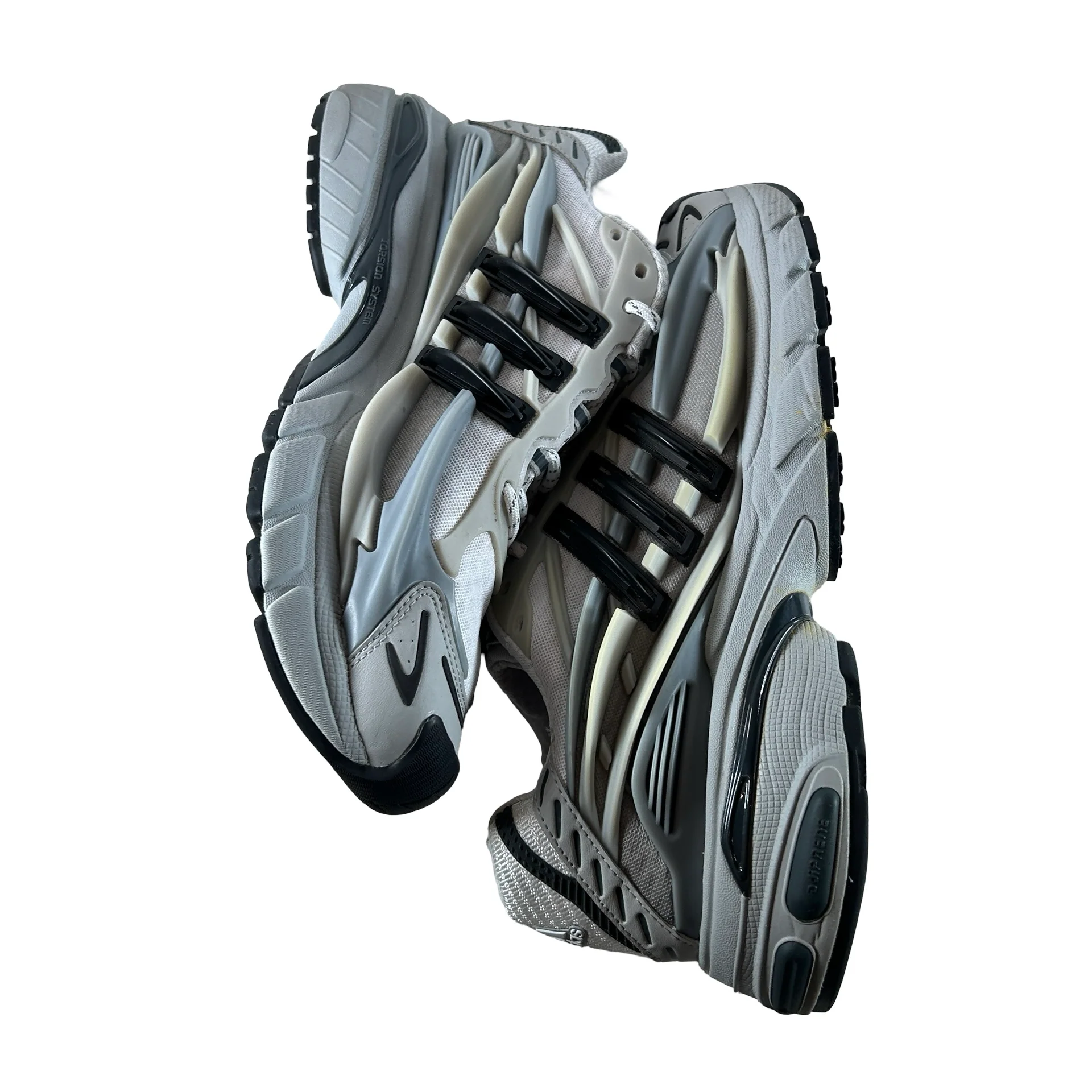 JP9265 adidas Adistar Jellyfish Pharrell Williams Solid Grey Black [USED] - 12 M (Used) (No Box) - Image 5