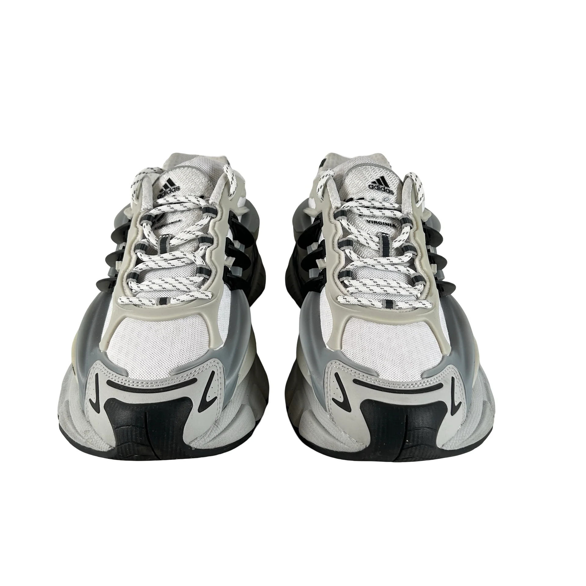 JP9265 adidas Adistar Jellyfish Pharrell Williams Solid Grey Black [USED] - 9 M (Used) - Image 2