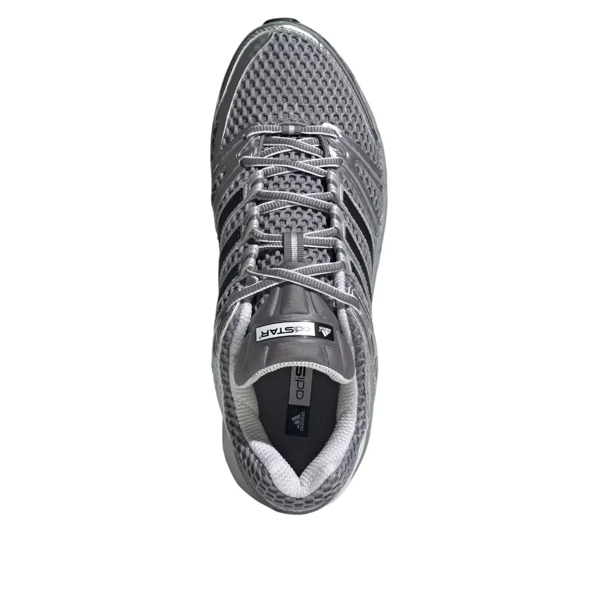 JQ4165 adidas Adistar Control 5 Grey Black Silver Metallic - Image 4