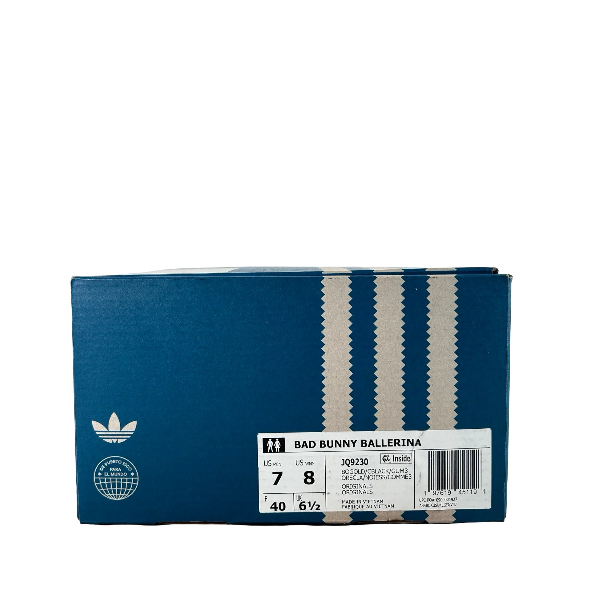 JQ9230 adidas Ballerina Bad Bunny Bold Gold [USED] - 7 M (Used) - Image 7