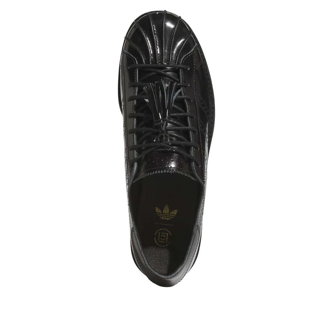 JR2814 adidas Dress Superstar CLOT By Edison Chen Black - Image 3