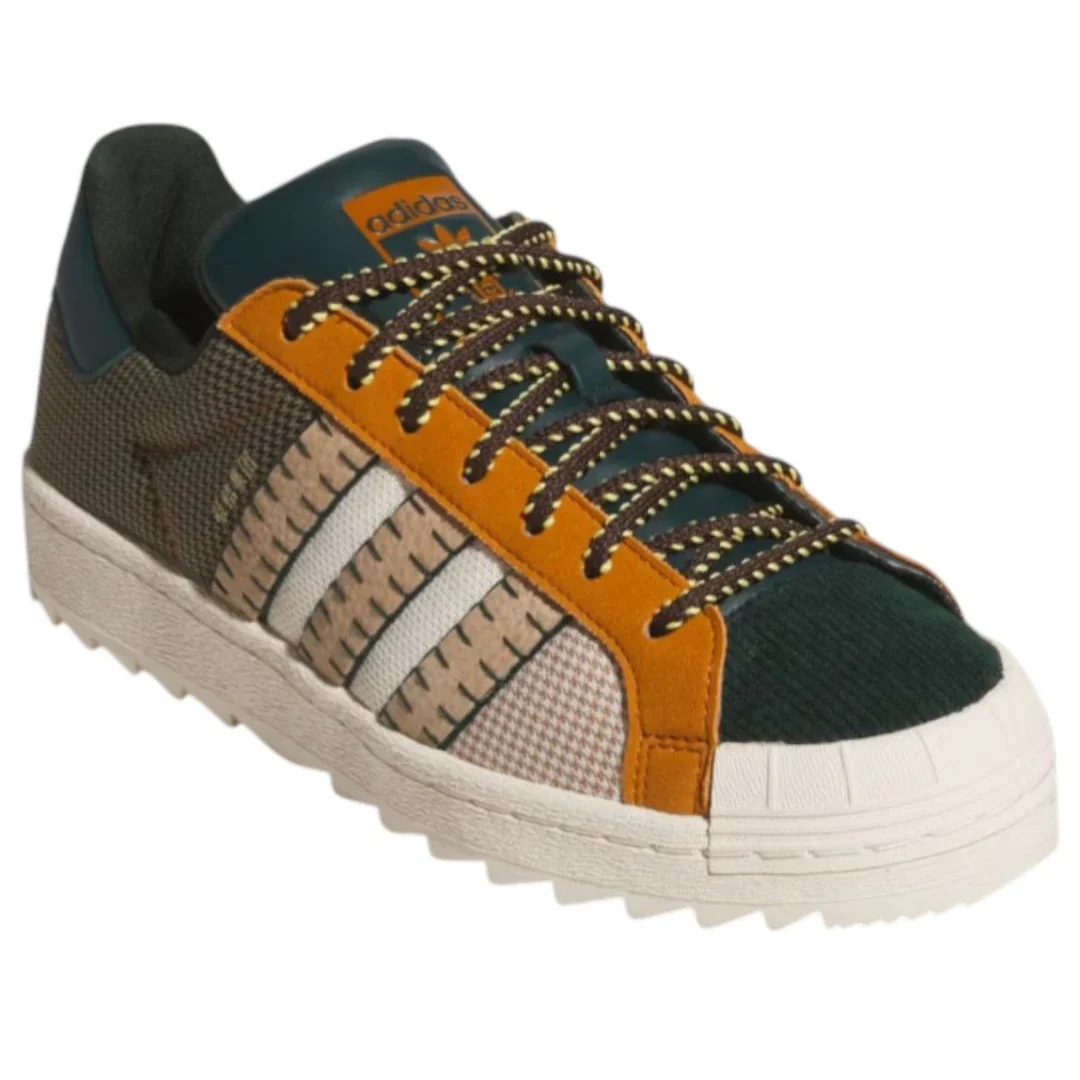 JR6490 adidas Superstar CLOT Patchwork Worn Sand - Image 2