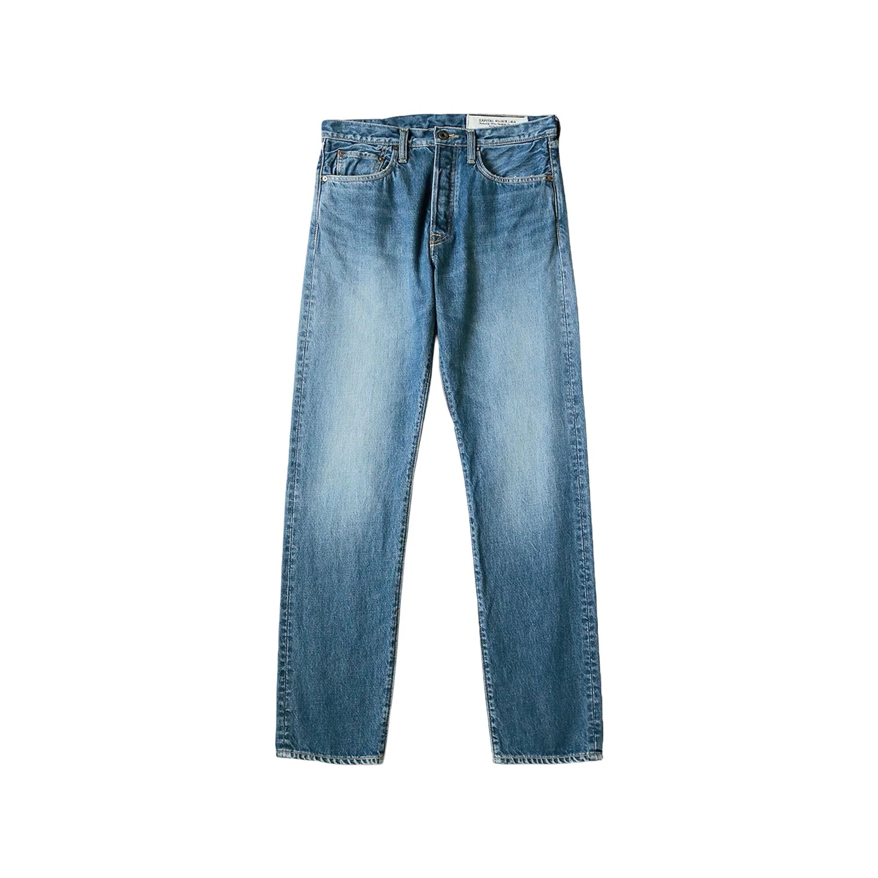 Kapital 14oz Denim TH Straight Midtone