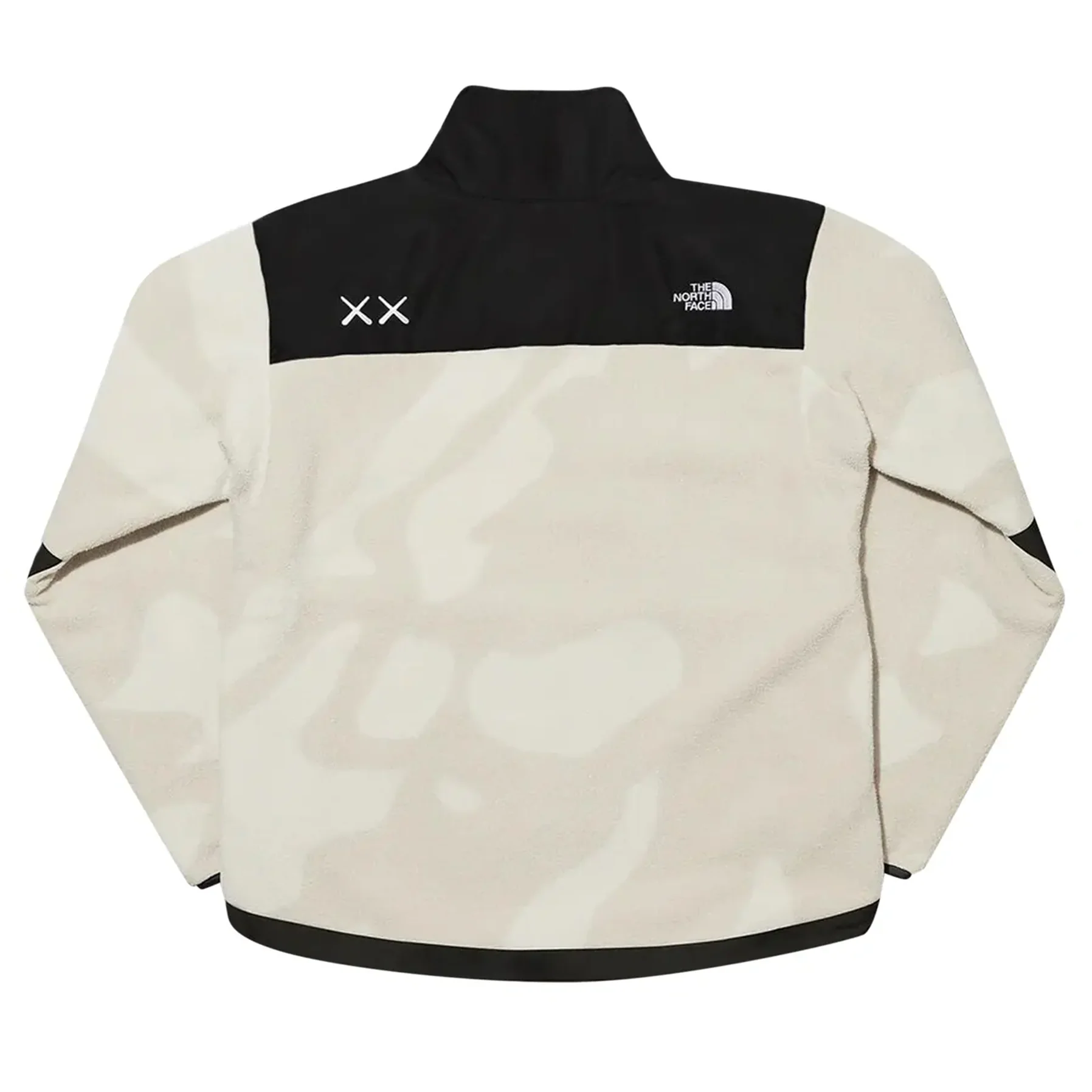 KAWS x The North Face Retro 1995 Denali Jacket Moonlight Ivory - Image 2