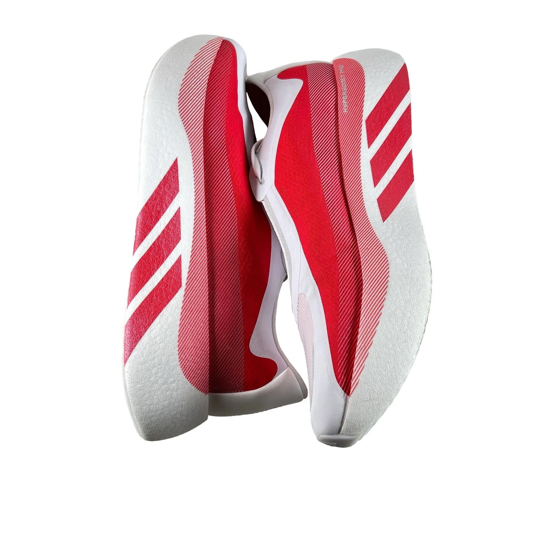 KI1913 adidas Hyper Boost Edge White Pure Ruby - 14 M (No Box) (Markings on Outsole) - Image 4