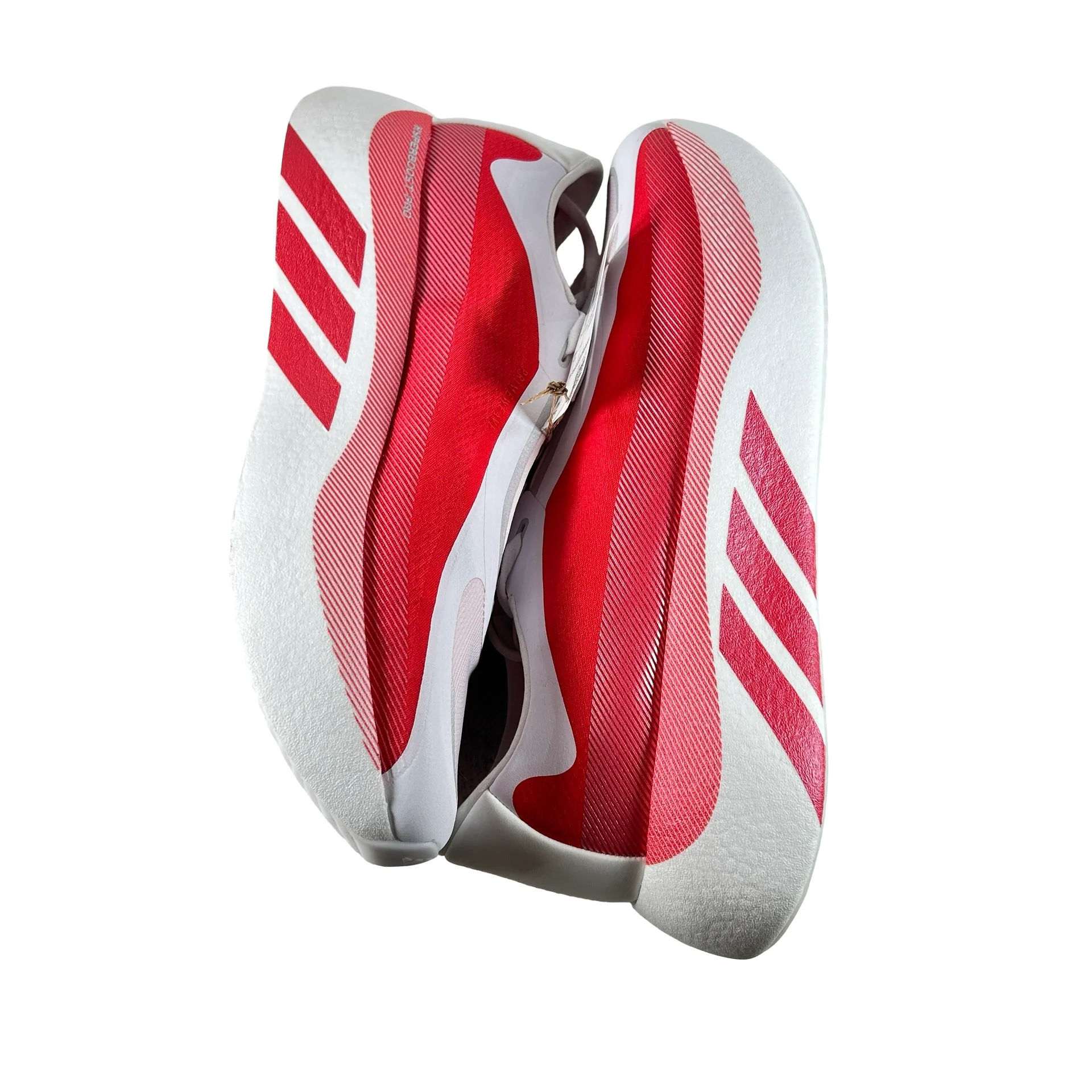 KI1913 adidas Hyper Boost Edge White Pure Ruby - 14 M (No Box) (Markings on Outsole) - Image 5