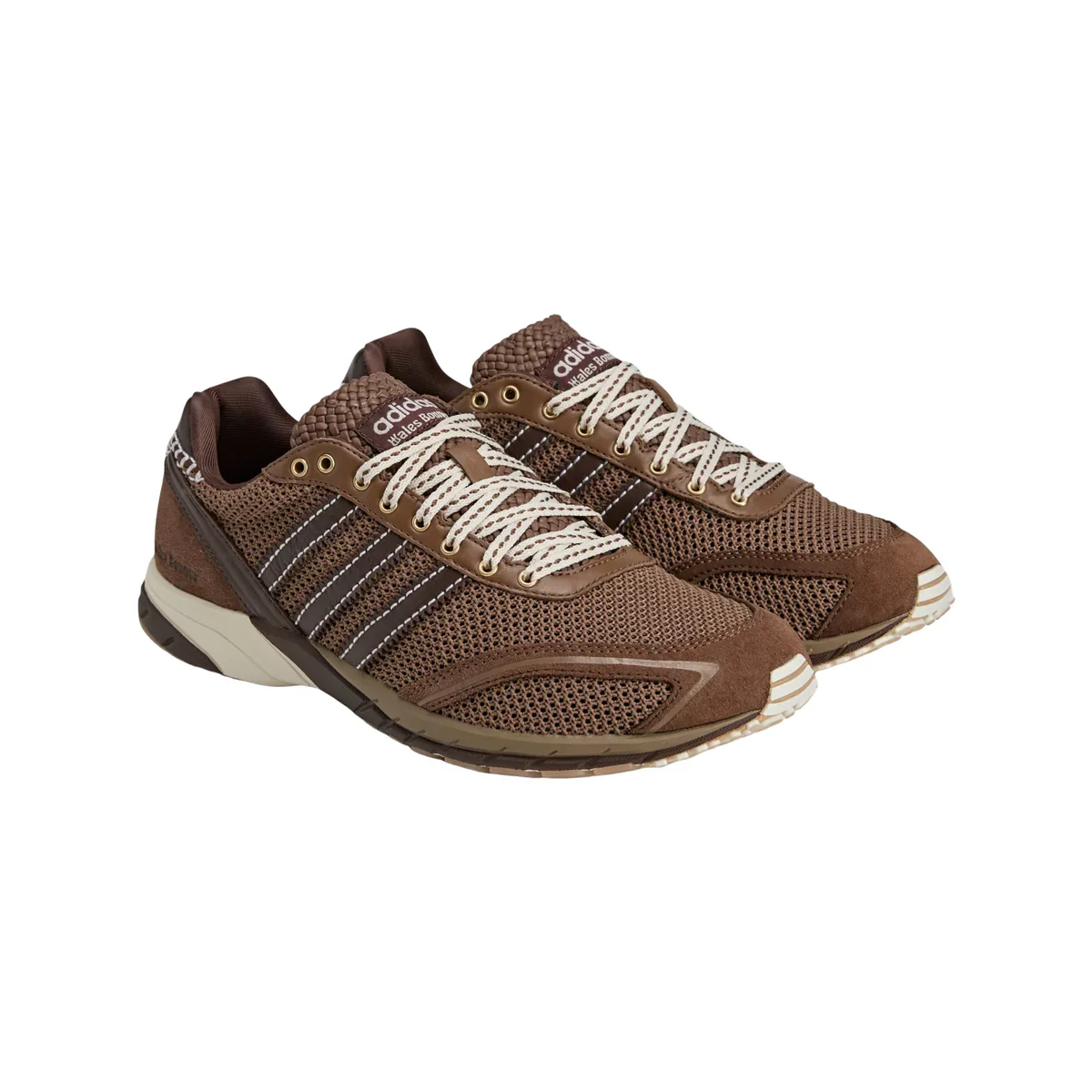 KI6054 Adidas Adizero Adios Mesh Wales Bonner Auburn Cream White - Image 3