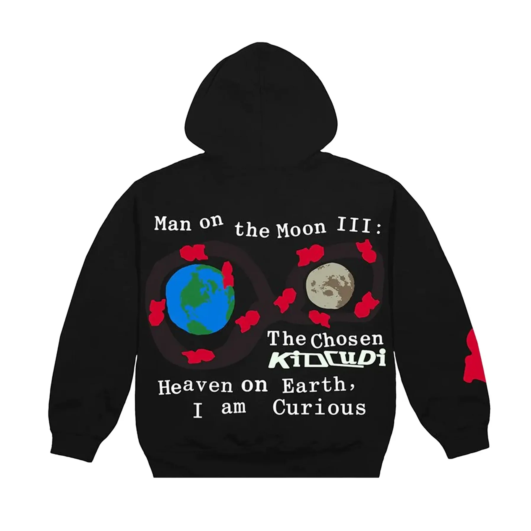 Kid Cudi CPFM For MOTM III I Am Curious Hoodie Black [USED] - XXL (Used) - Image 2