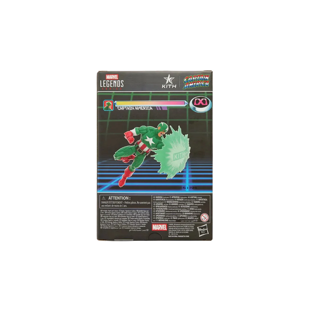 Kith Marvel for Hasbro Legends Captain America Gameverse Player 2 Figure - Image 2