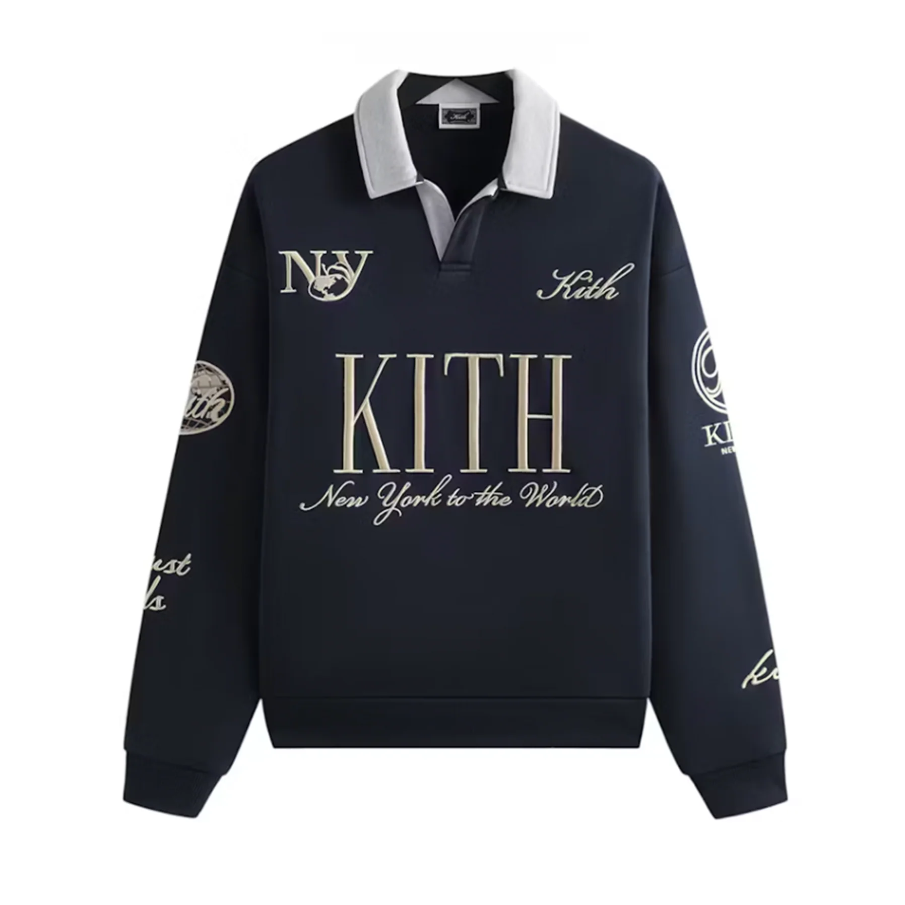 Kith Nelson Collared Pullover Nocturnal [USED] - M (Used)