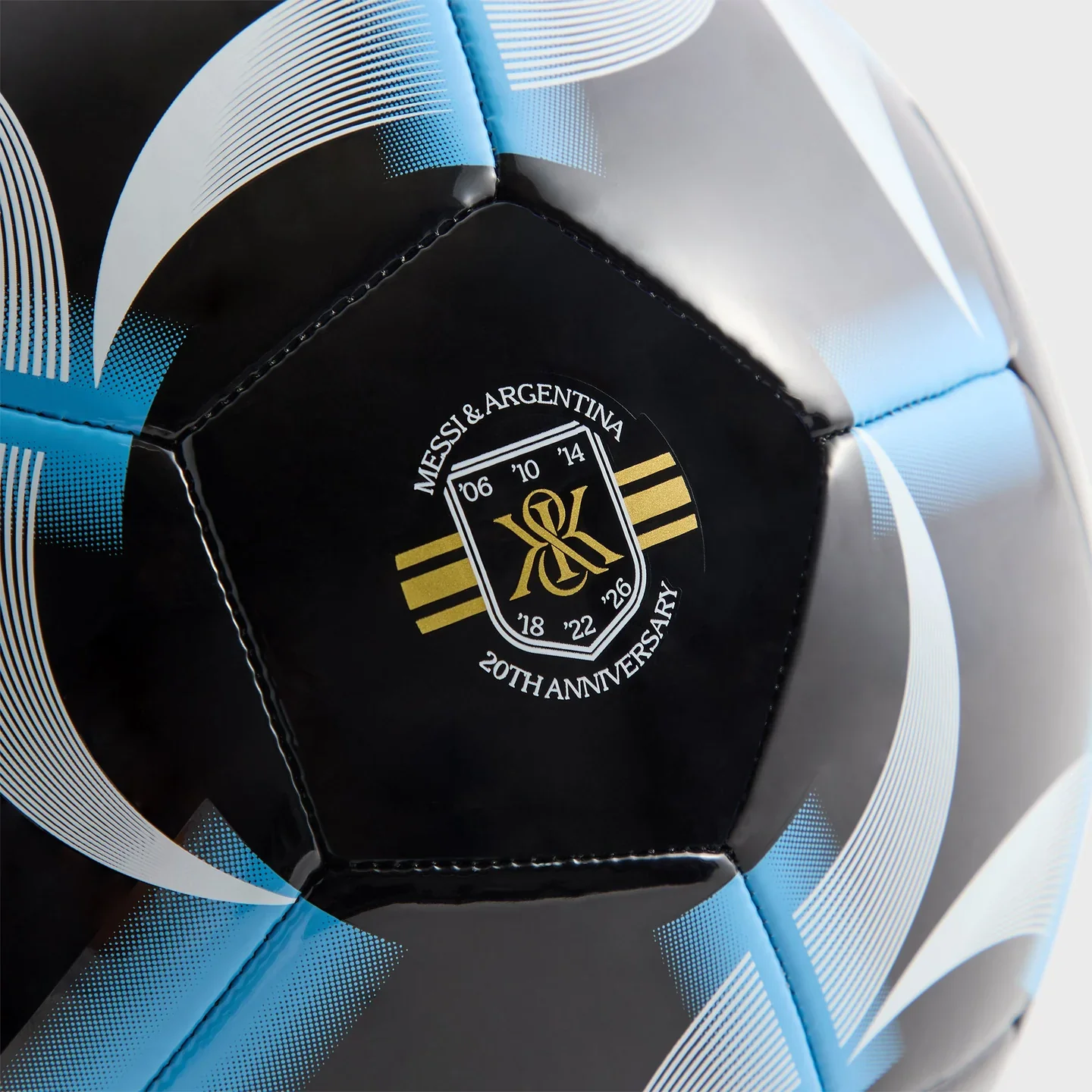 Kith x adidas Messi Football Mini Ball Black - Image 4