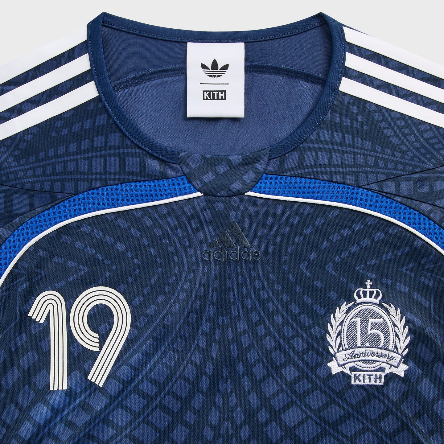 Kith x adidas Messi Football Jersey Night Navy - Image 3