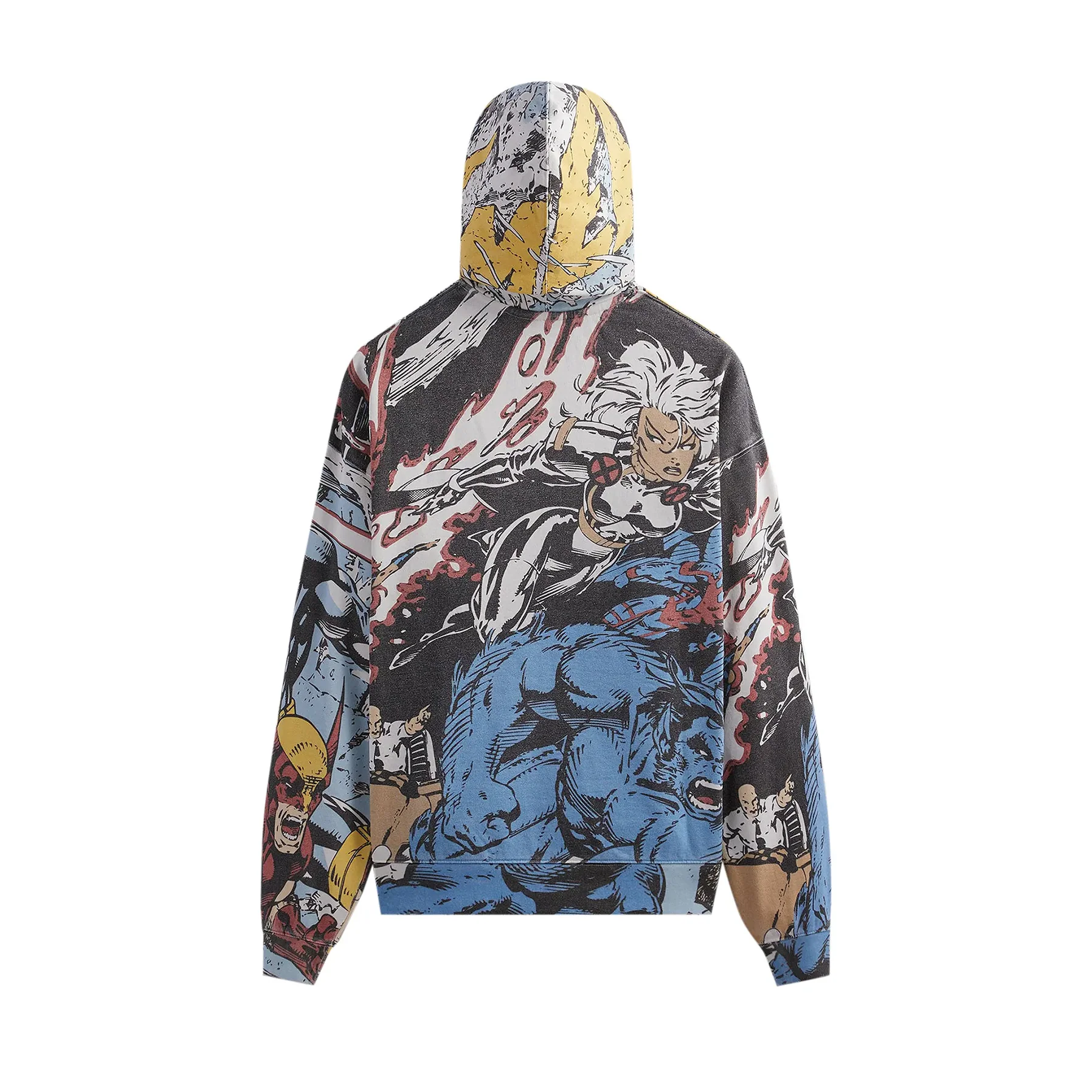Kith x Marvel X-Men Battle Hoodie White PH [USED] - XL (Used) - Image 2