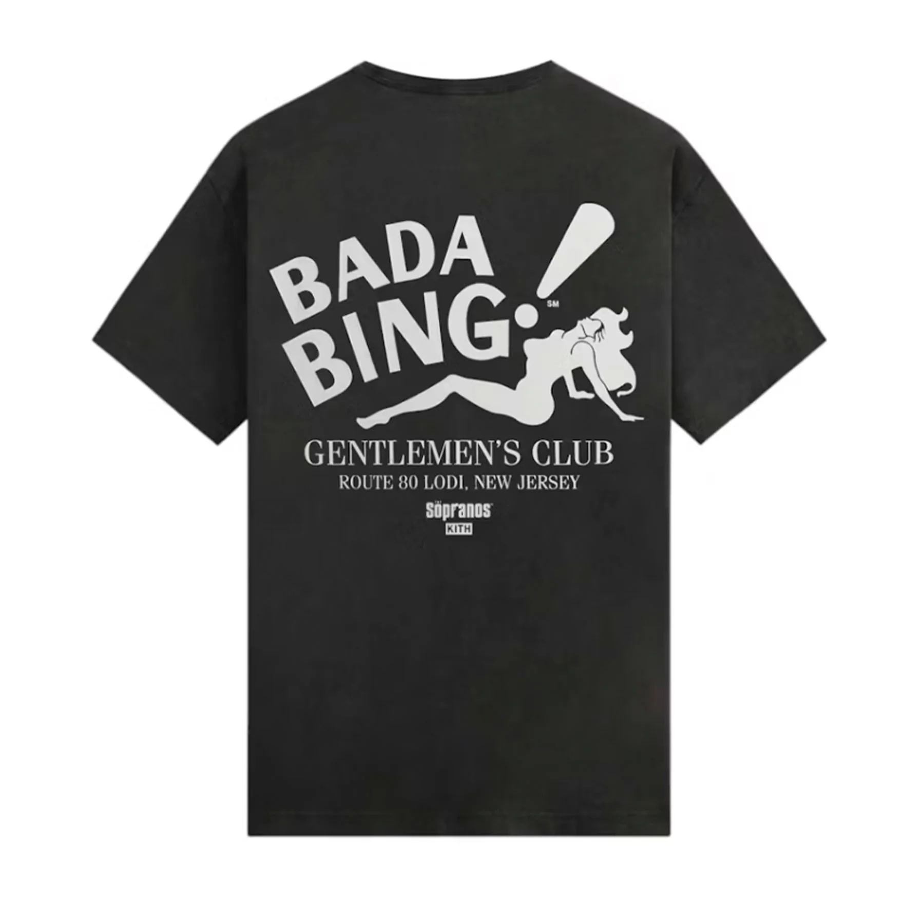 Kith x The Sopranos Bada Bing Vintage Tee Black - Image 3