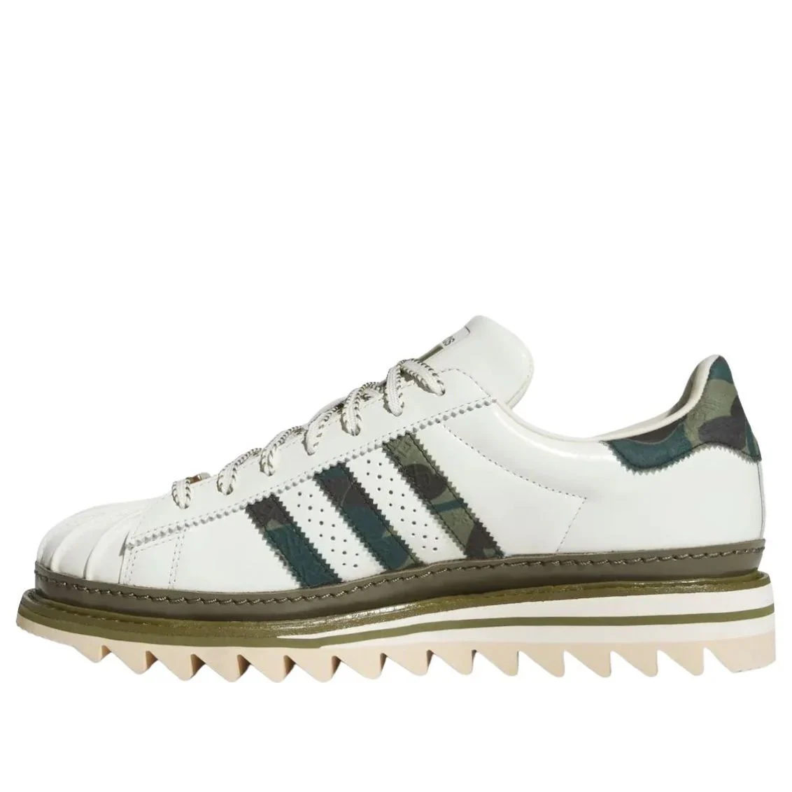 KJ1473 adidas Superstar CLOT by Edison Chen x Bape Off White [NO BOX]