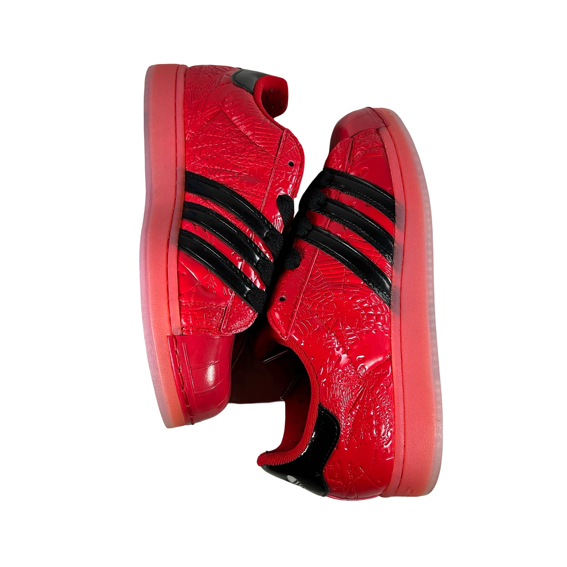 KJ7005 adidas Superstar Sp5der Red Black [USED] - 9.5 M (Used) - Image 5