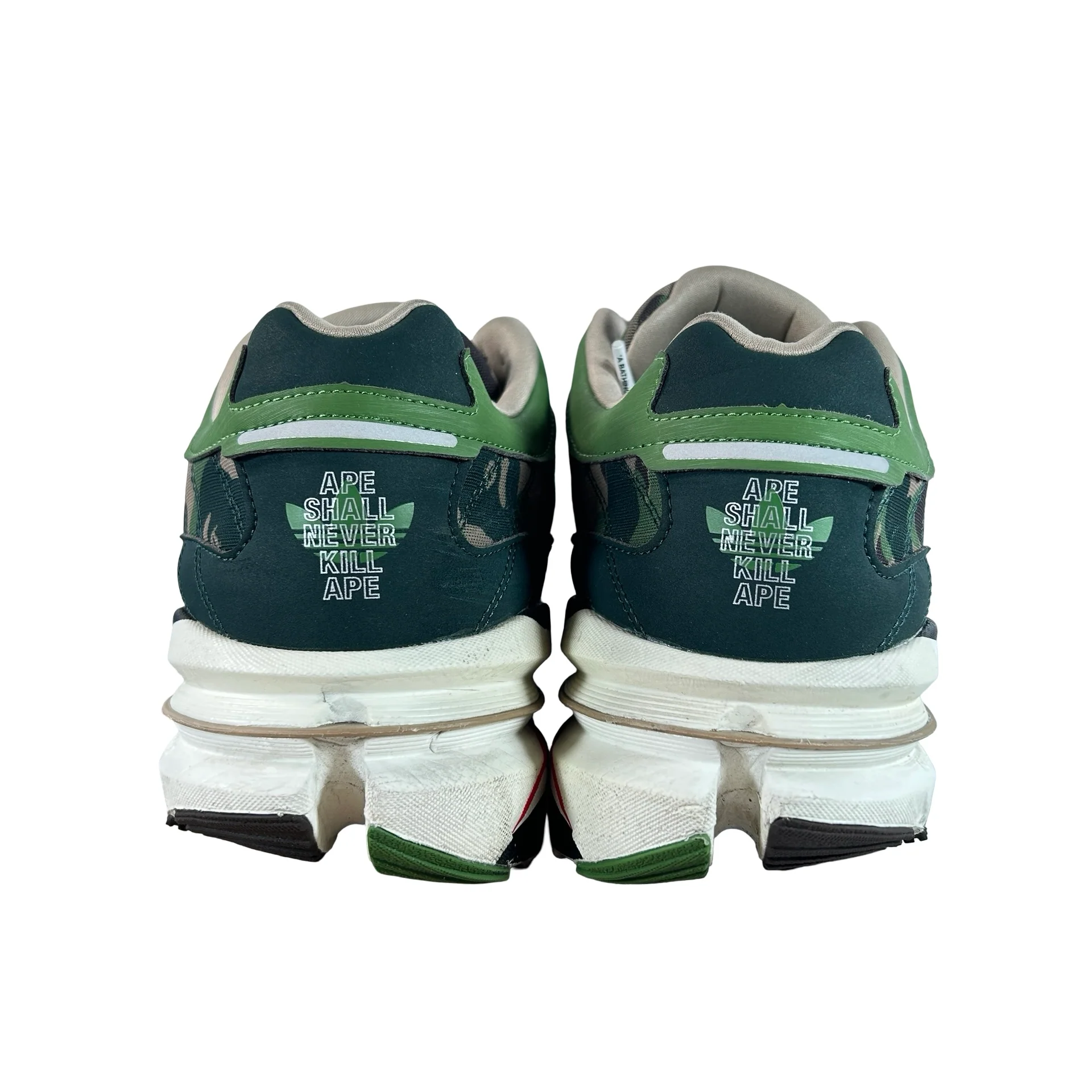 KJ8850 adidas Adistar HRMY BAPE Green Camo [USED] - 10 M (Used) - Image 3
