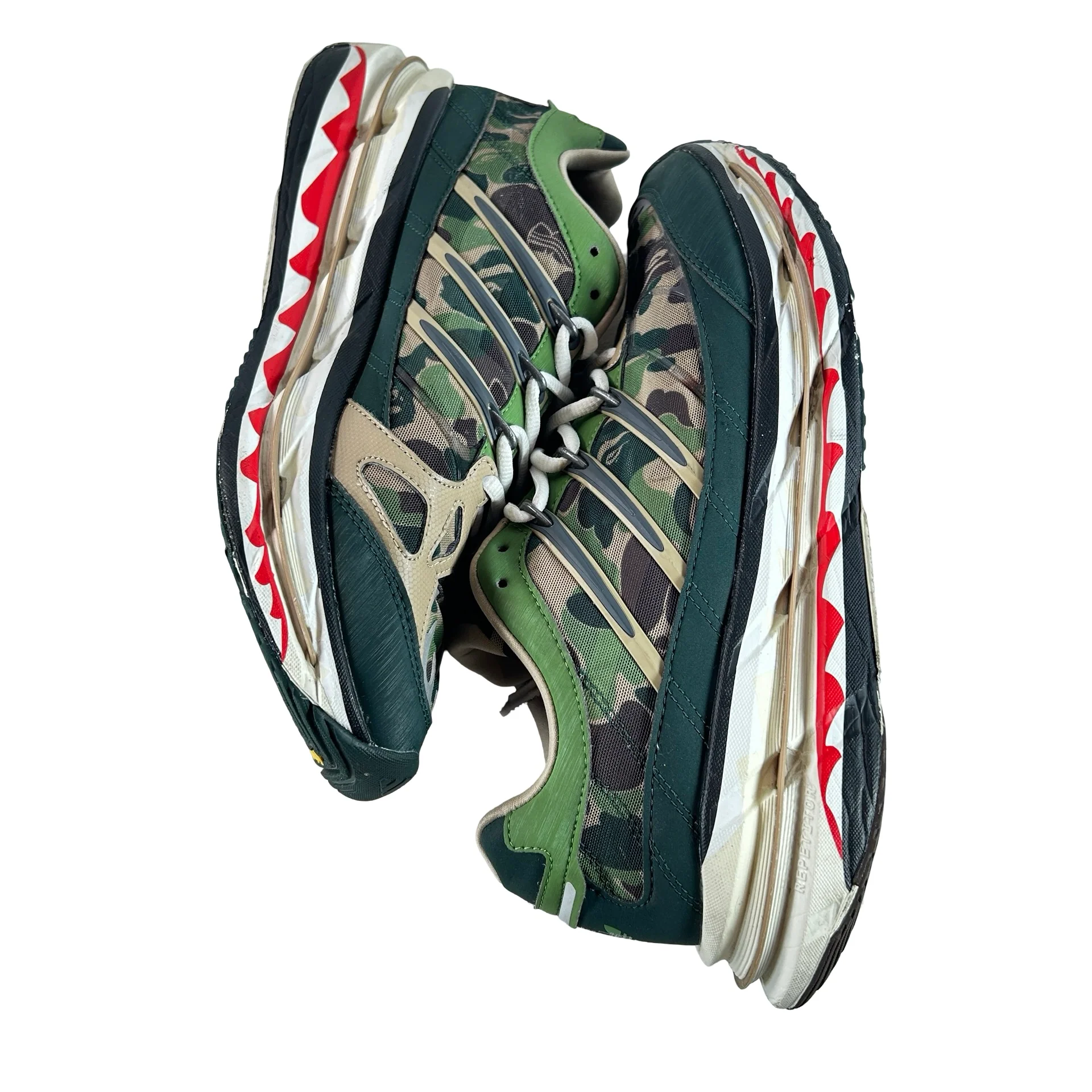 KJ8850 adidas Adistar HRMY BAPE Green Camo [USED] - 10 M (Used) - Image 5