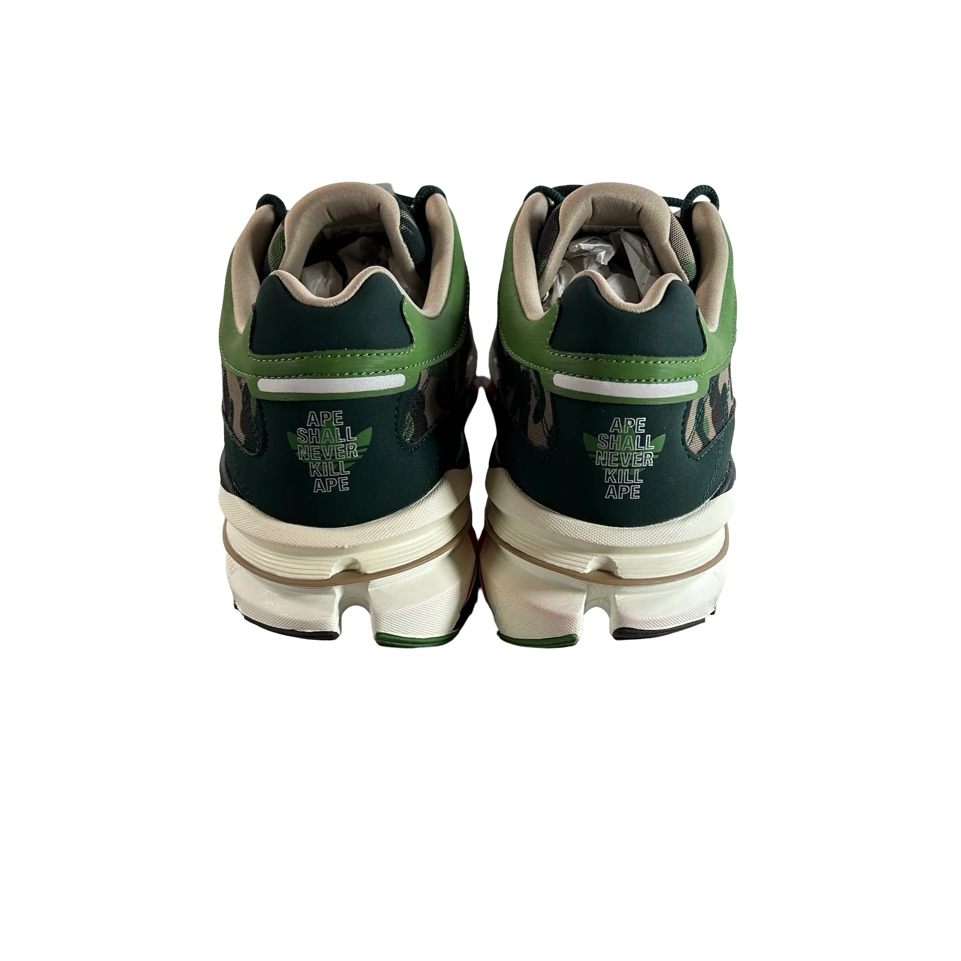 KJ8850 adidas Adistar HRMY BAPE Green Camo [USED] - 11 M (Used) - Image 3