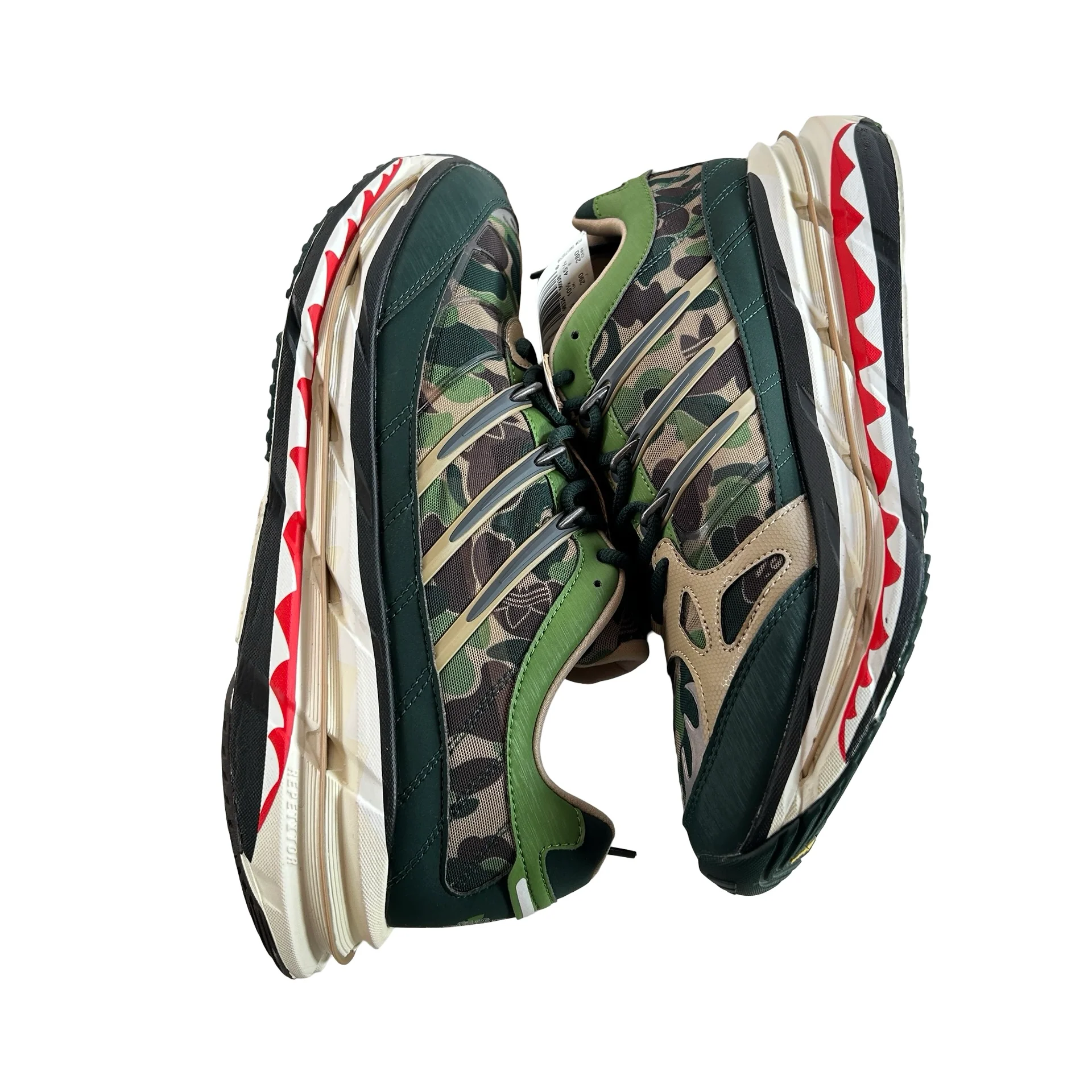 KJ8850 adidas Adistar HRMY BAPE Green Camo [USED] - 11 M (Used) - Image 5