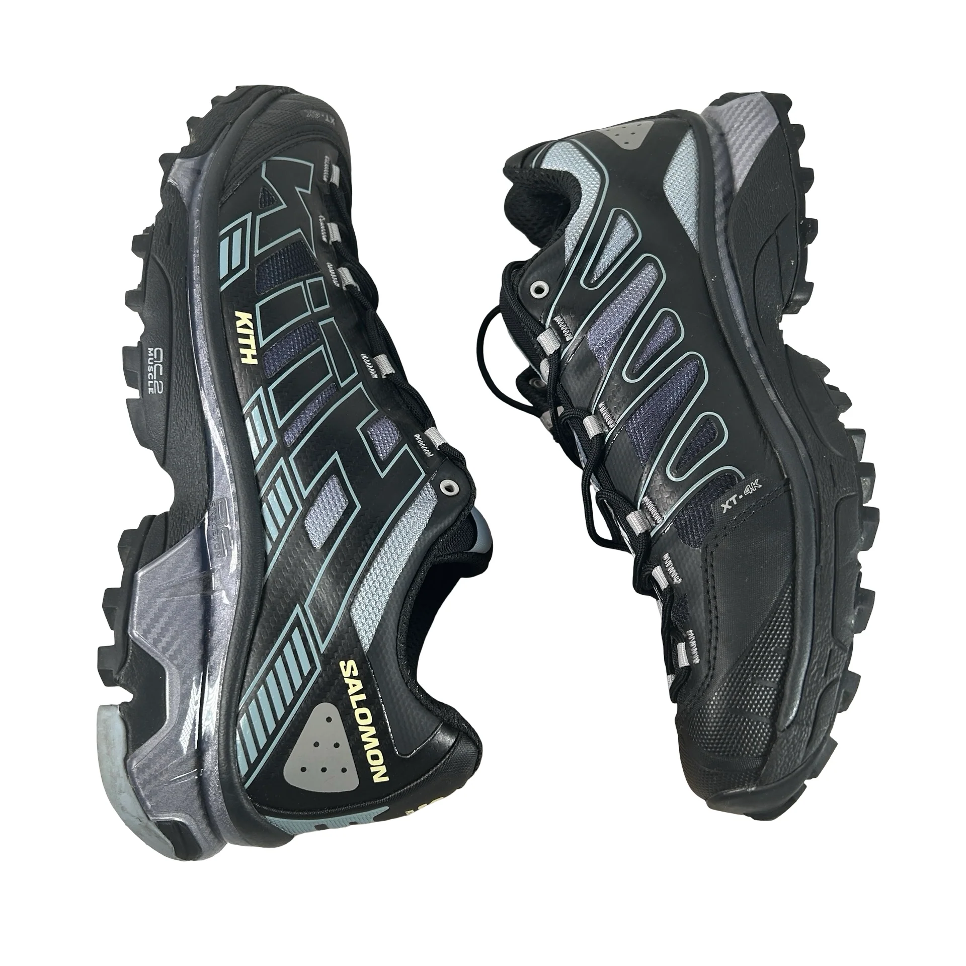 L45450800 Salomon XT-4K Kith Black Alloy [USED] - 10.5 M (Used) - Image 4