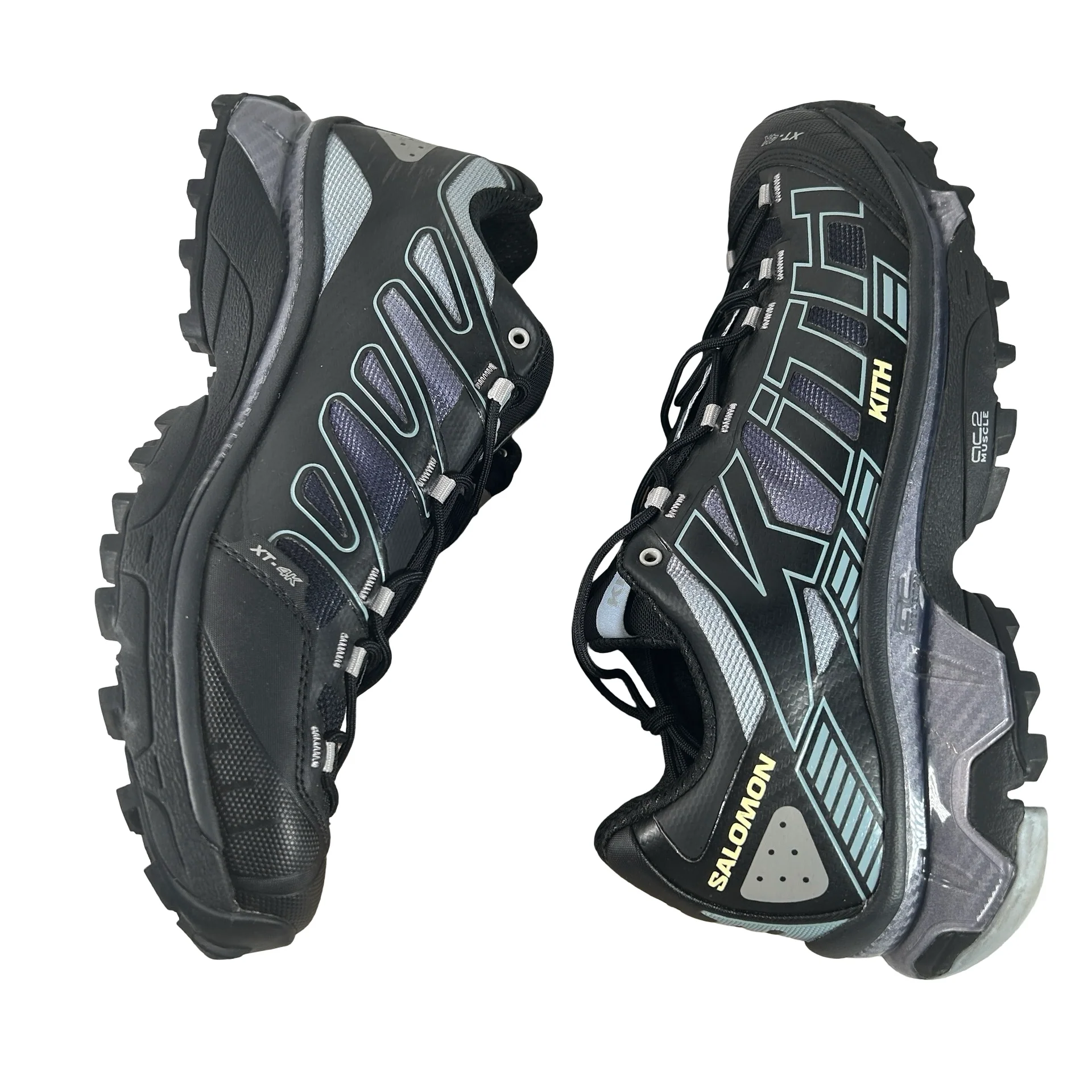 L45450800 Salomon XT-4K Kith Black Alloy [USED] - 10.5 M (Used) - Image 5