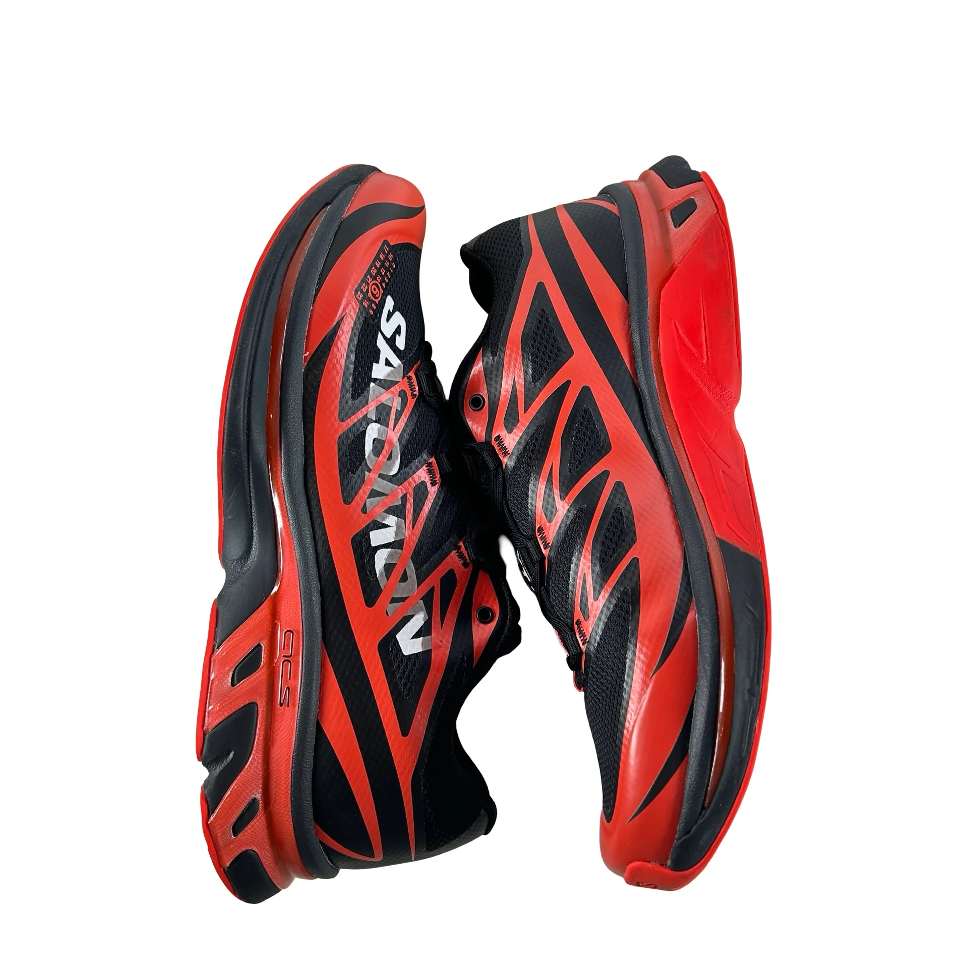 L49108300 Salomon XT-MM-6 MM6 Maison Margiela Black Cherry Tomato [USED] - 9.5 M (Used) (No Box) - Image 5