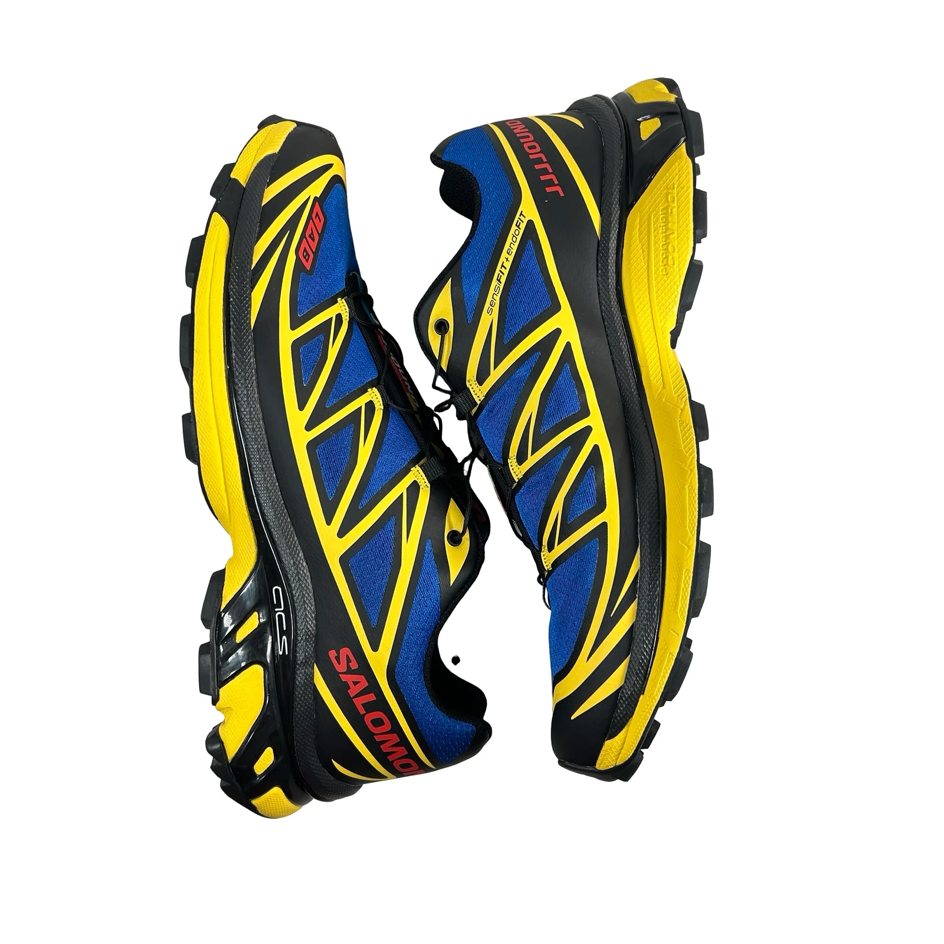 L49130400 Salomon XT-6 JJJJound Nautical Blue Lemon [USED] - 10.5 M (Used) - Image 4