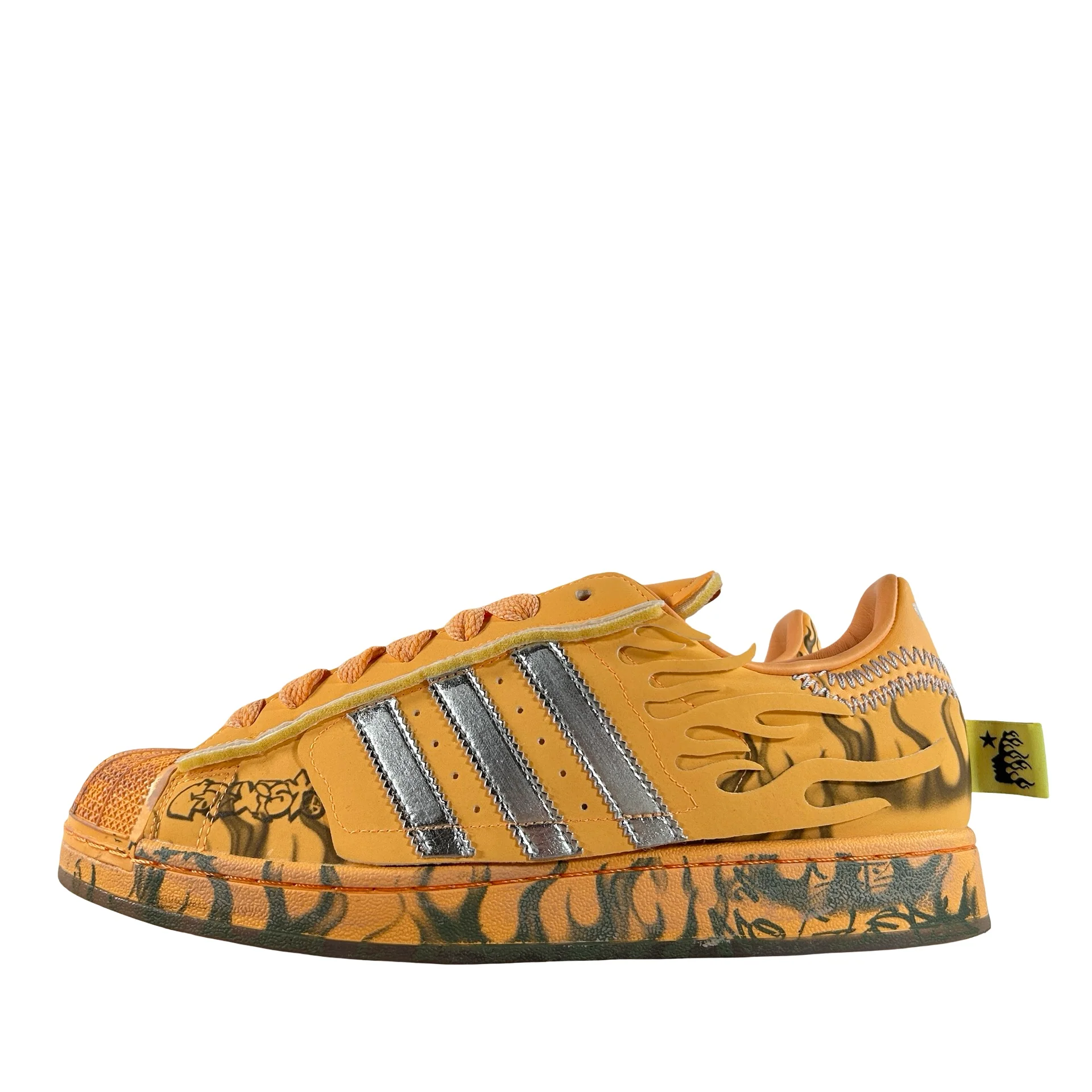 LA1501 adidas Superstar Hellstar Hazy Orange [USED] - 10 M (Used)