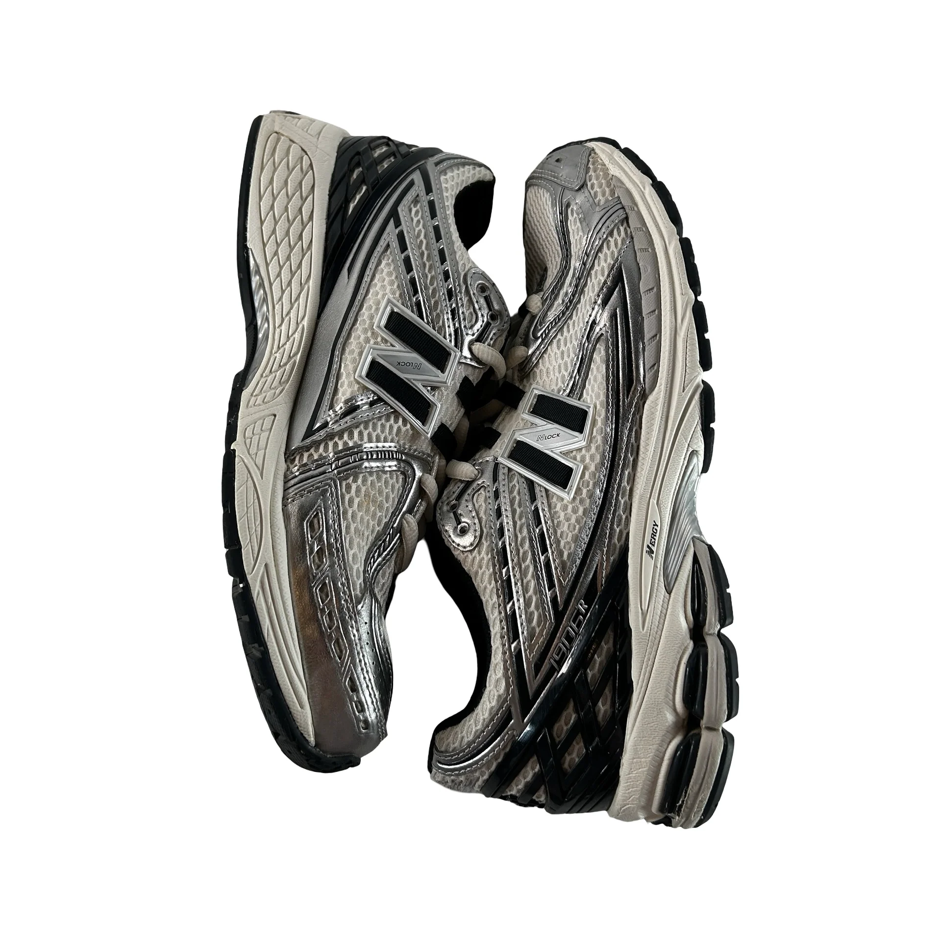 M1906RER New Balance 1906R Silver Black [USED] - 10.5 M (Used) (No Box) - Image 4