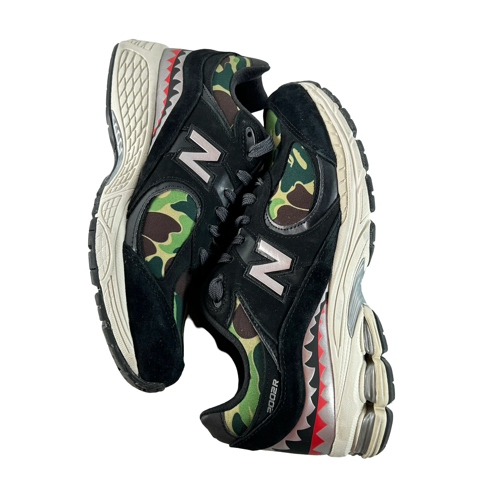M2002RBF New Balance 2002R BAPE Black [USED] - 10 M (Used) - Image 5