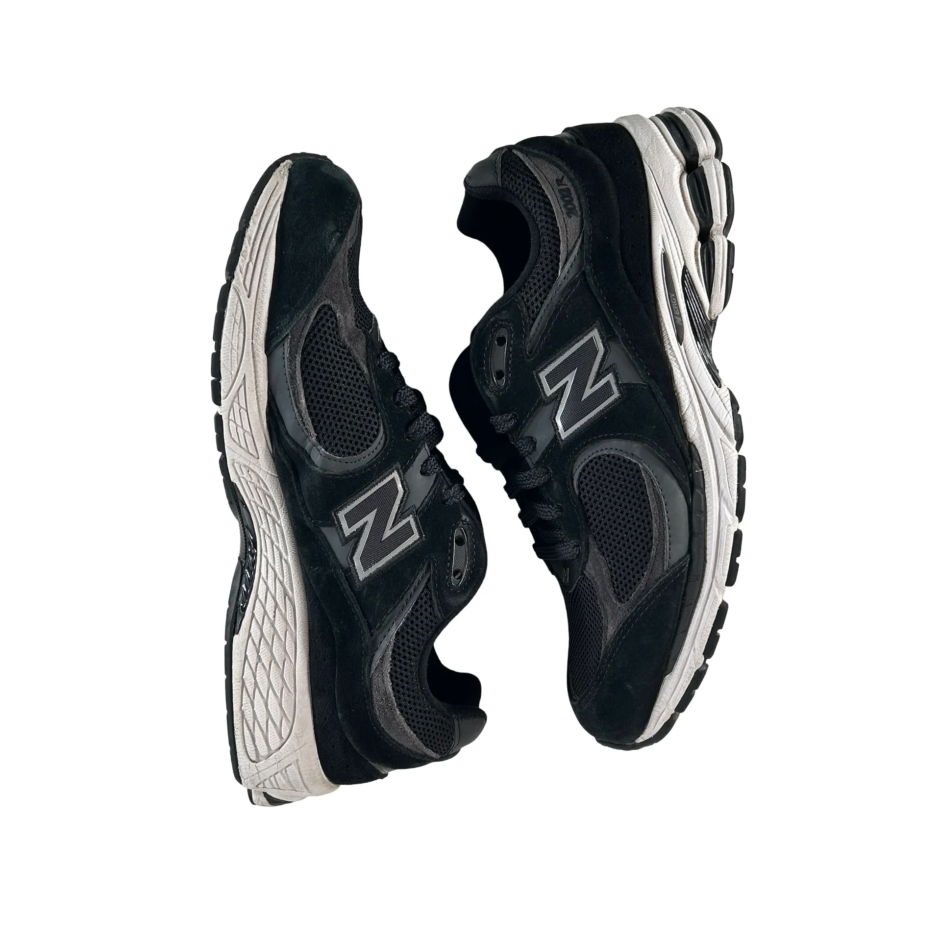M2002RBK New Balance 2002R Black Gunmetal [USED] - 10 M (Used) (No Box) - Image 4
