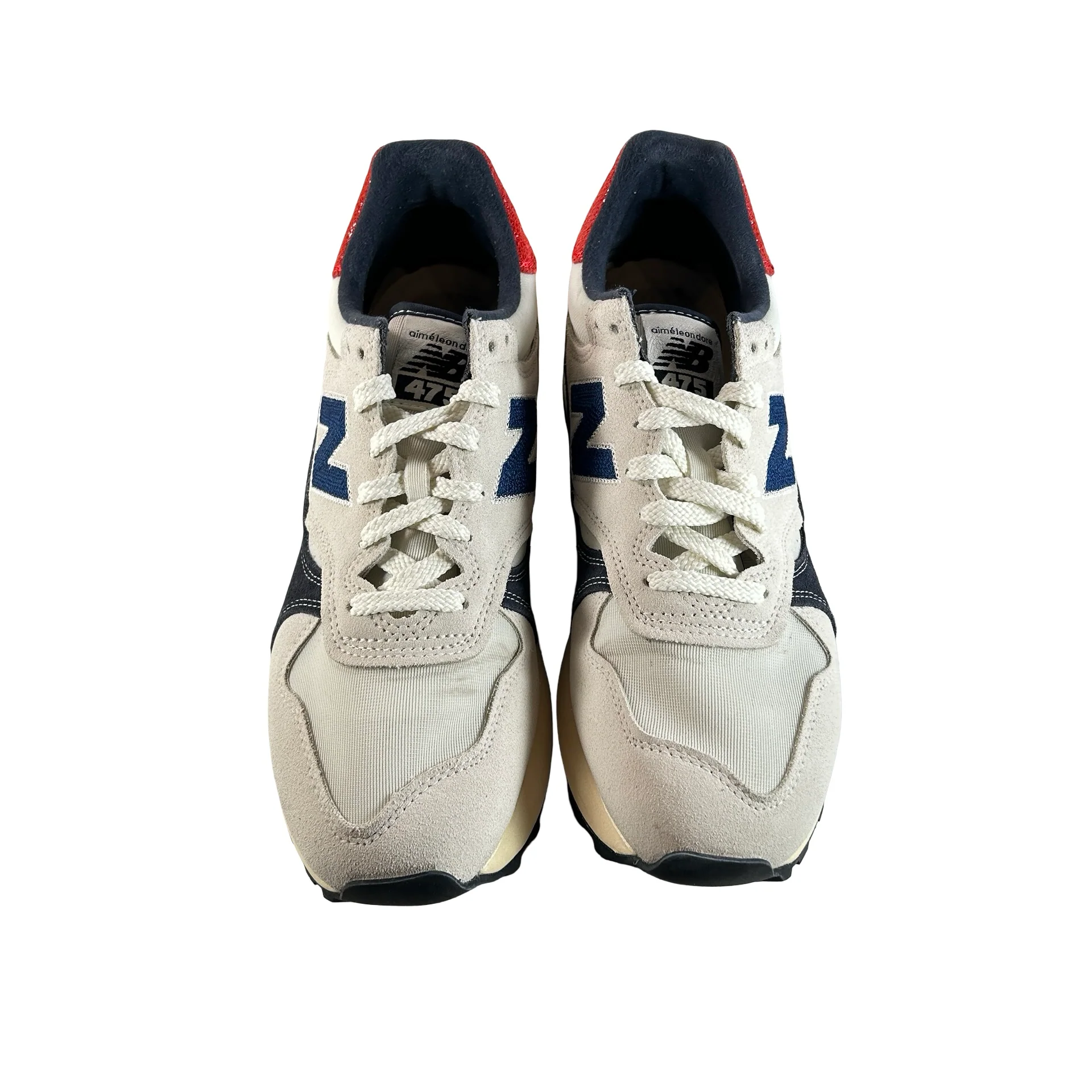 M475AD1 New Balance 475 Aime Leon Dore White Red Blue [USED] - 9 M (Used) - Image 2